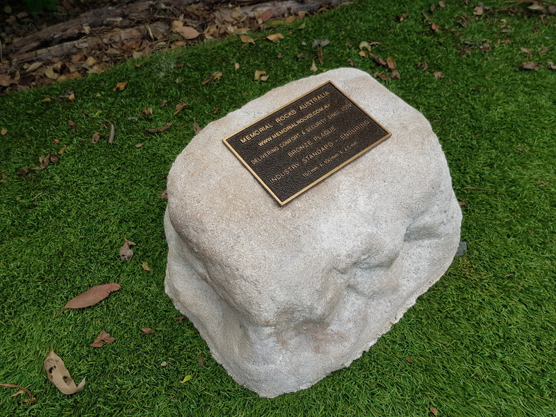 Garden Rock Urns for cremated ashes Memorial Rocks Australia