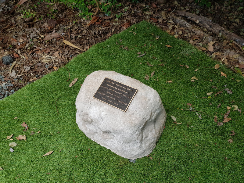 Garden Rock Urns for cremated ashes Memorial Rocks Australia