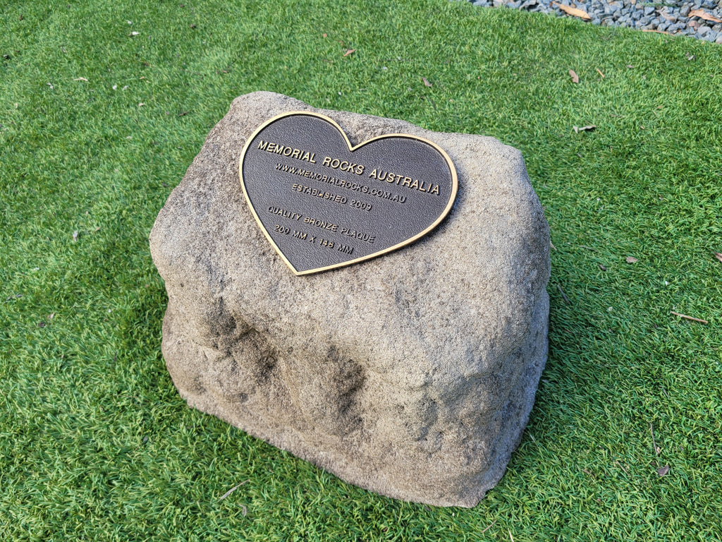 Memorial Rock Urn 1900 Large Natural Riversand