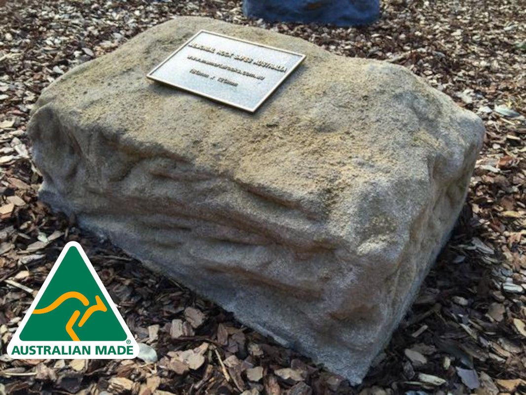 Memorial Rocks Australia. Outdoor funeral urn products.