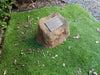 monument rock urn for the garden