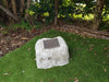 Memorial Rock Urn 1653  Regular White