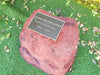 Memorial Rock Urn 1673 Large Red