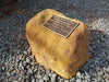 Memorial Rock Urn 1683  Regular. Sandstone