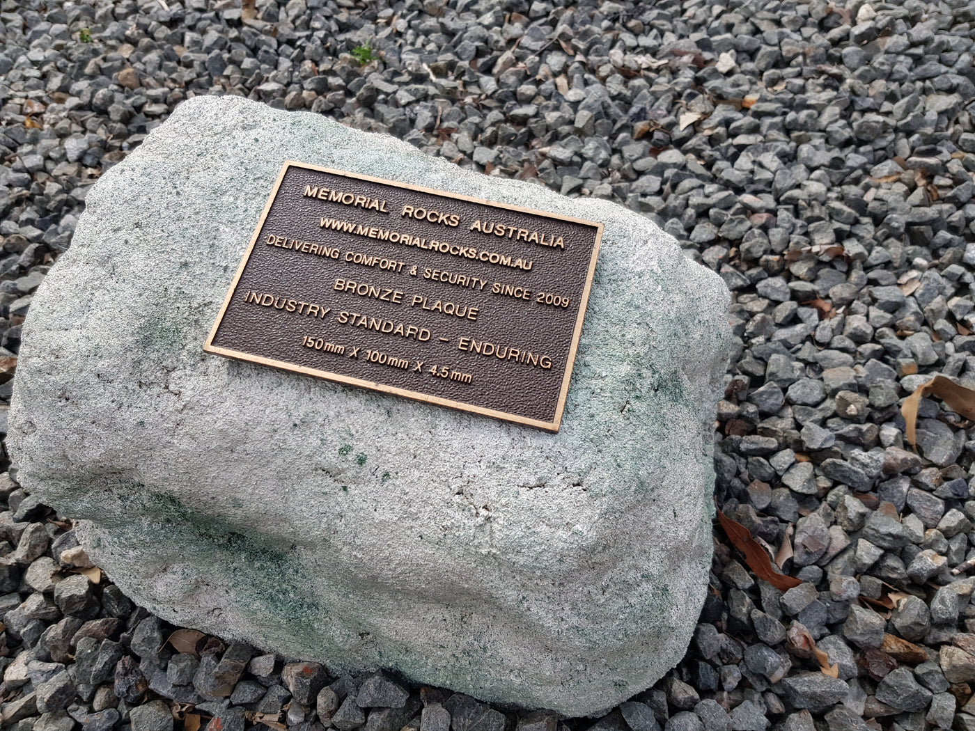 Large Memorial Rocks Cremation rock urn made in Australia – Memorial Rocks Australia