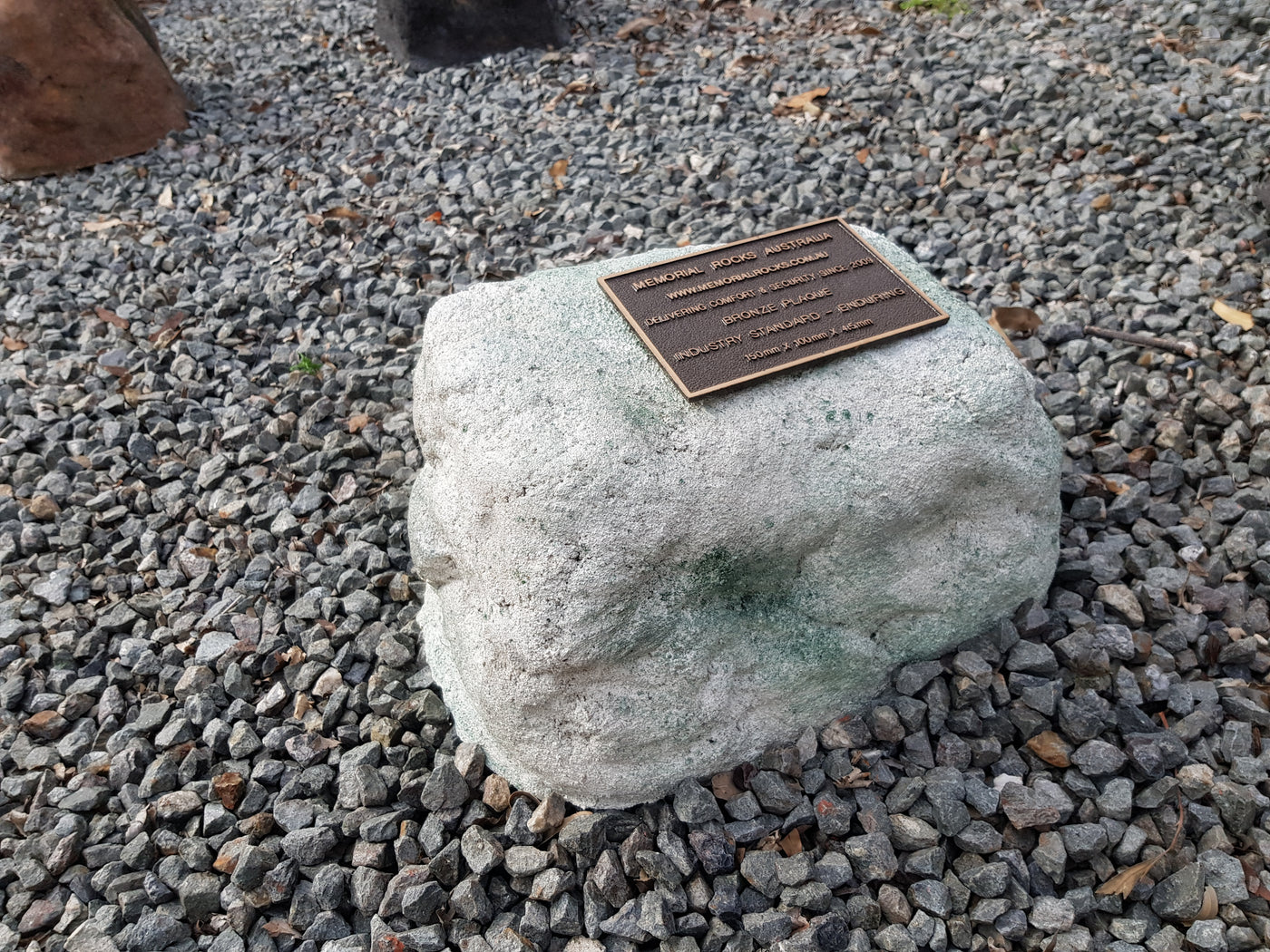 Large Memorial Rocks Cremation rock urn made in Australia – Memorial Rocks Australia