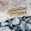 Memorial Rock Urn 1714 Regular  Natural Riversand