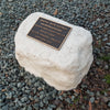 Memorial Rock Urn 1718 Regular  White