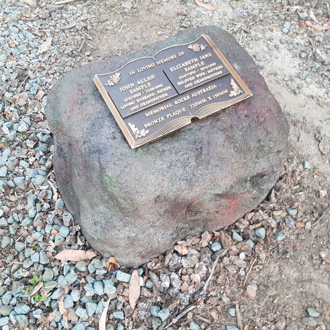 LARGE MEMORIAL ROCKS - DOUBLE CAPACITY – Memorial Rocks Australia