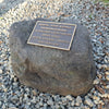 Memorial Rock Urn 1722 Regular  Black