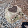 Memorial Rock Urn 1726  Large Sandstone