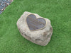 Memorial Rock Urn 1740 Medium Natural Riversand