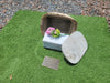 Memorial Rock Urn 1740 Medium Natural Riversand