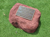 Memorial Rock Urn 1743 Regular  Red