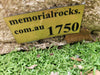 Memorial Rock Urn 1750 Regular Natural Riversand