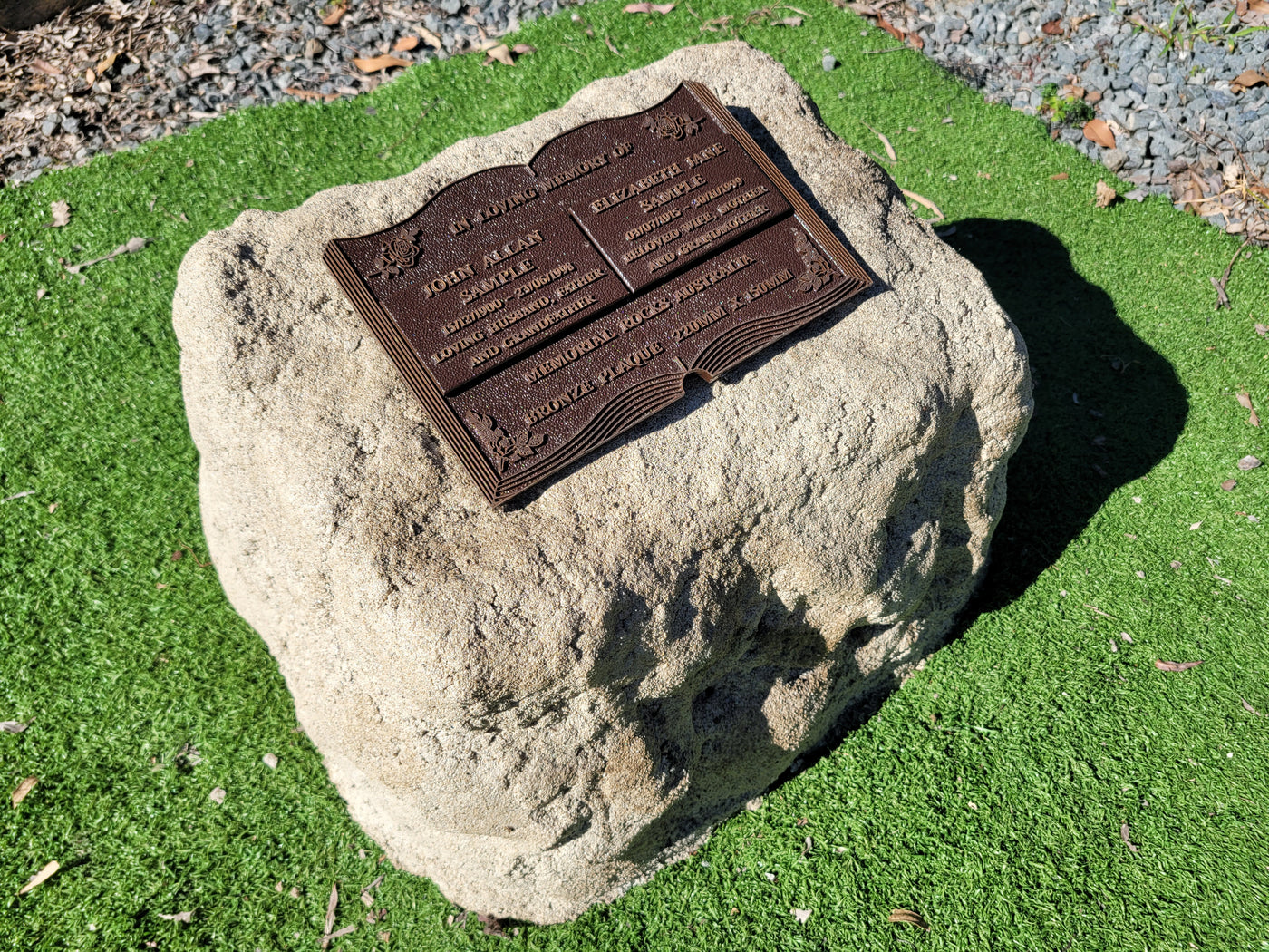 Large Memorial Rocks Australian Made Rock Urns for Human Ashes – Memorial Rocks Australia