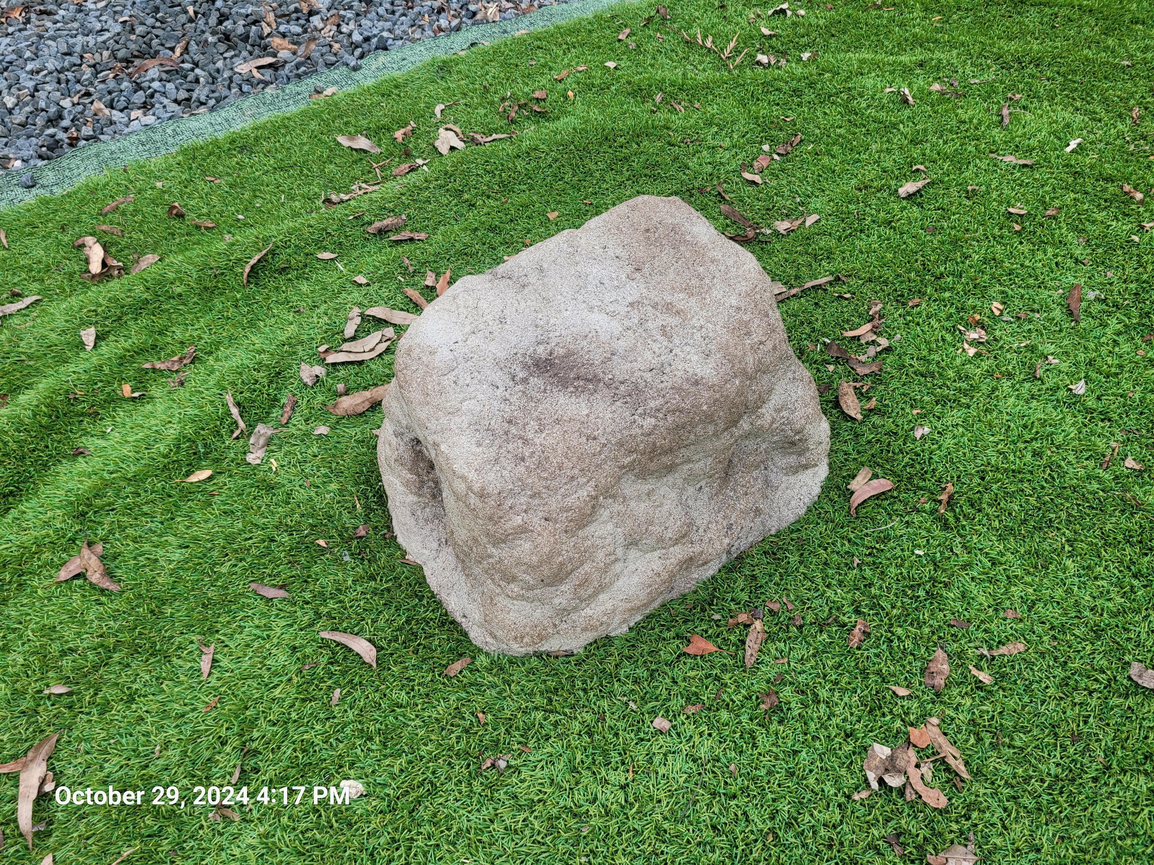 Memorial Rock Urn 1801 Large Natural Riversand