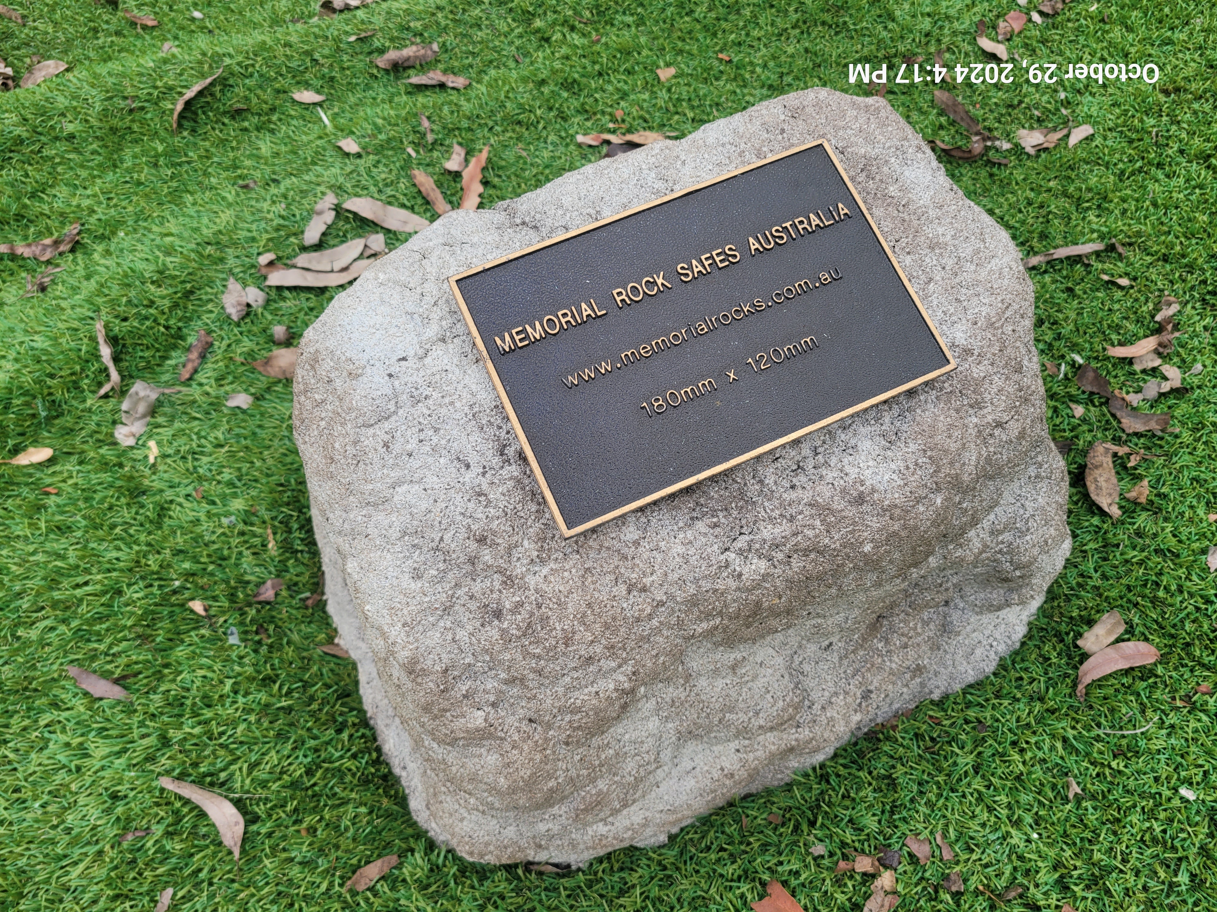 Memorial Rock Urn 1801 Large Natural Riversand