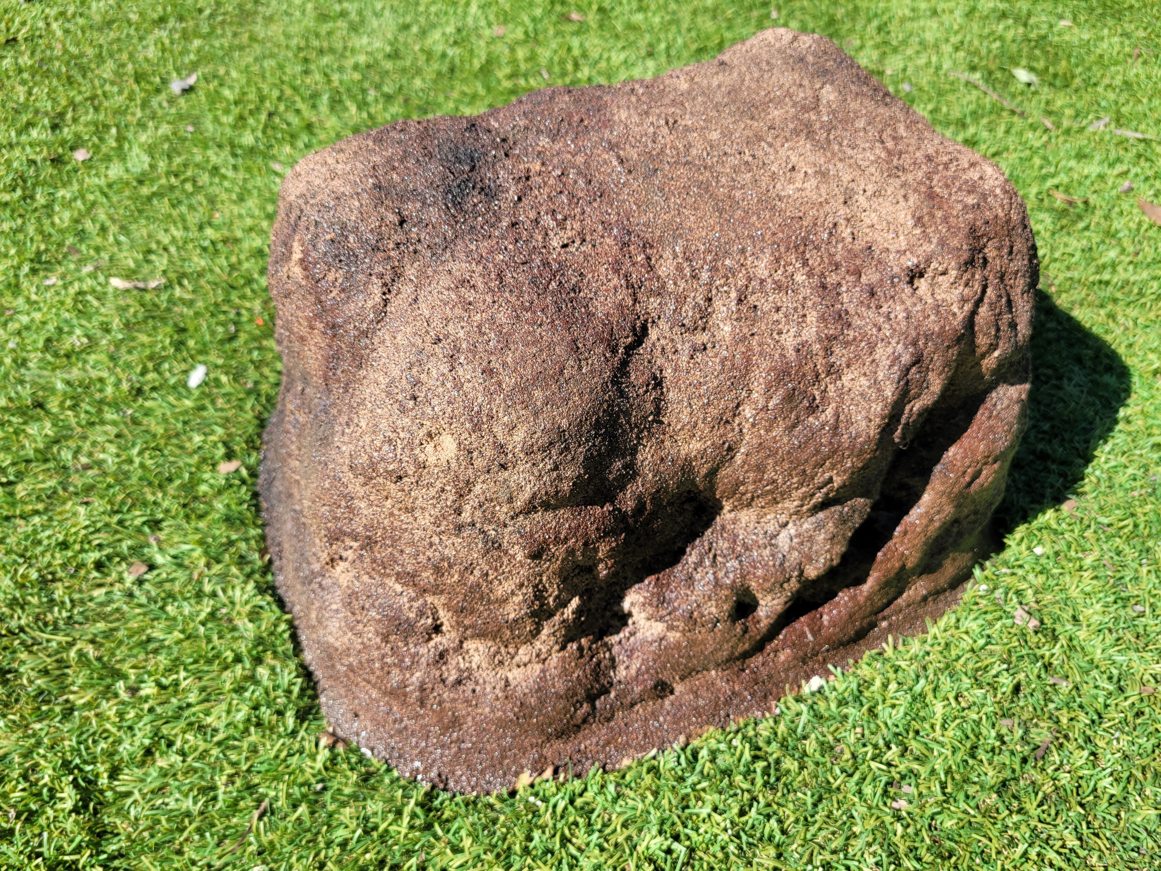 Memorial Rock Urn 1858  Medium Brown