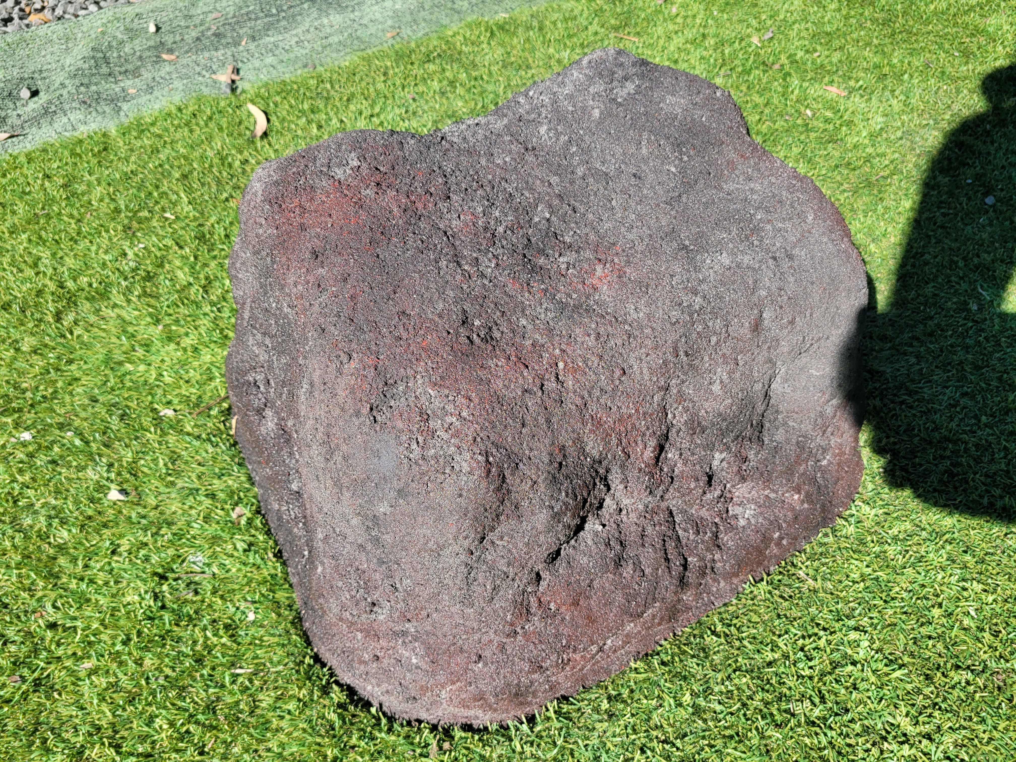 Memorial Rock Urn 1872 Large Double Charcoal/ Black