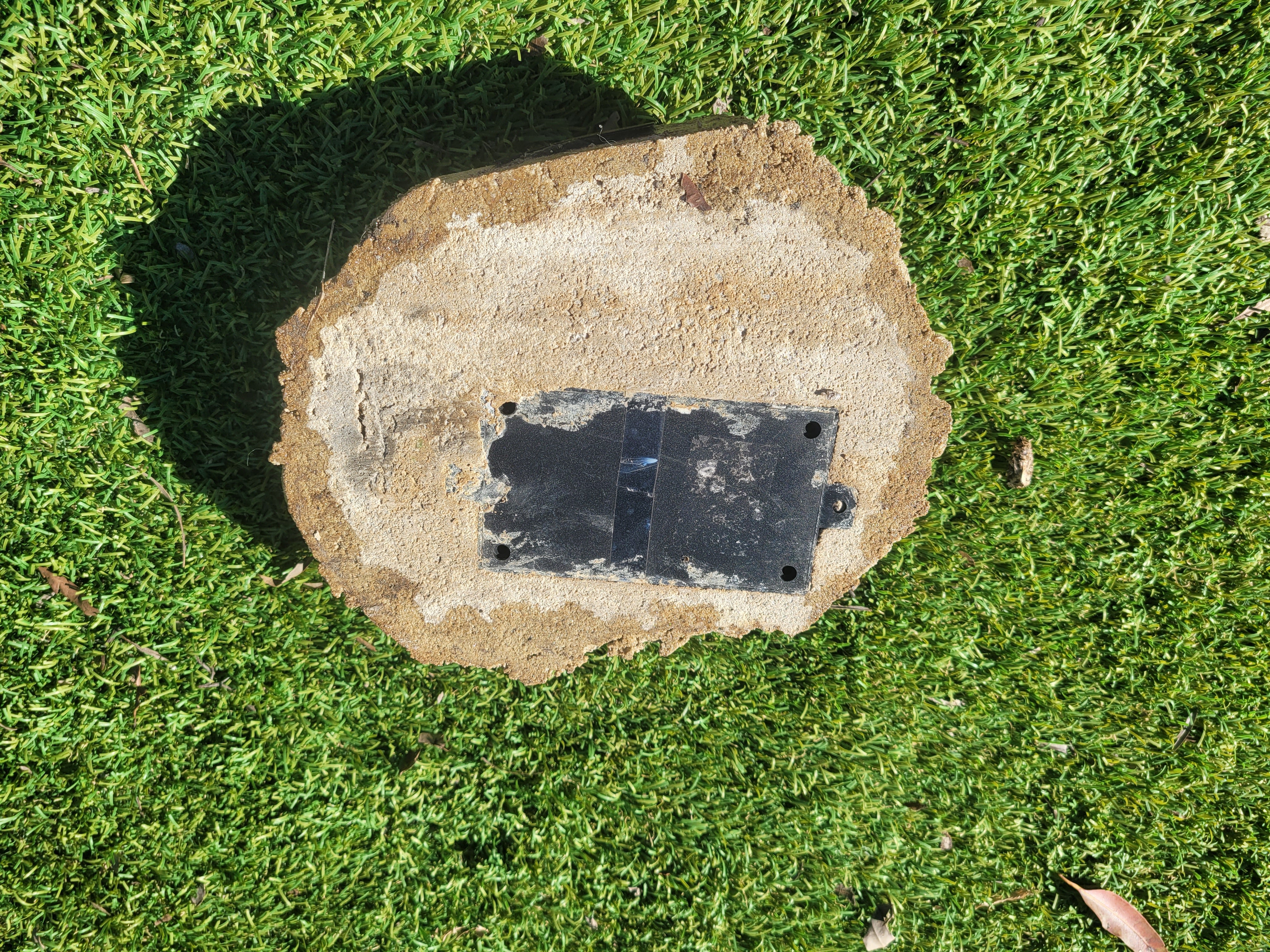 Partial Ash Rock Urn PA 1880 Natural Riversand