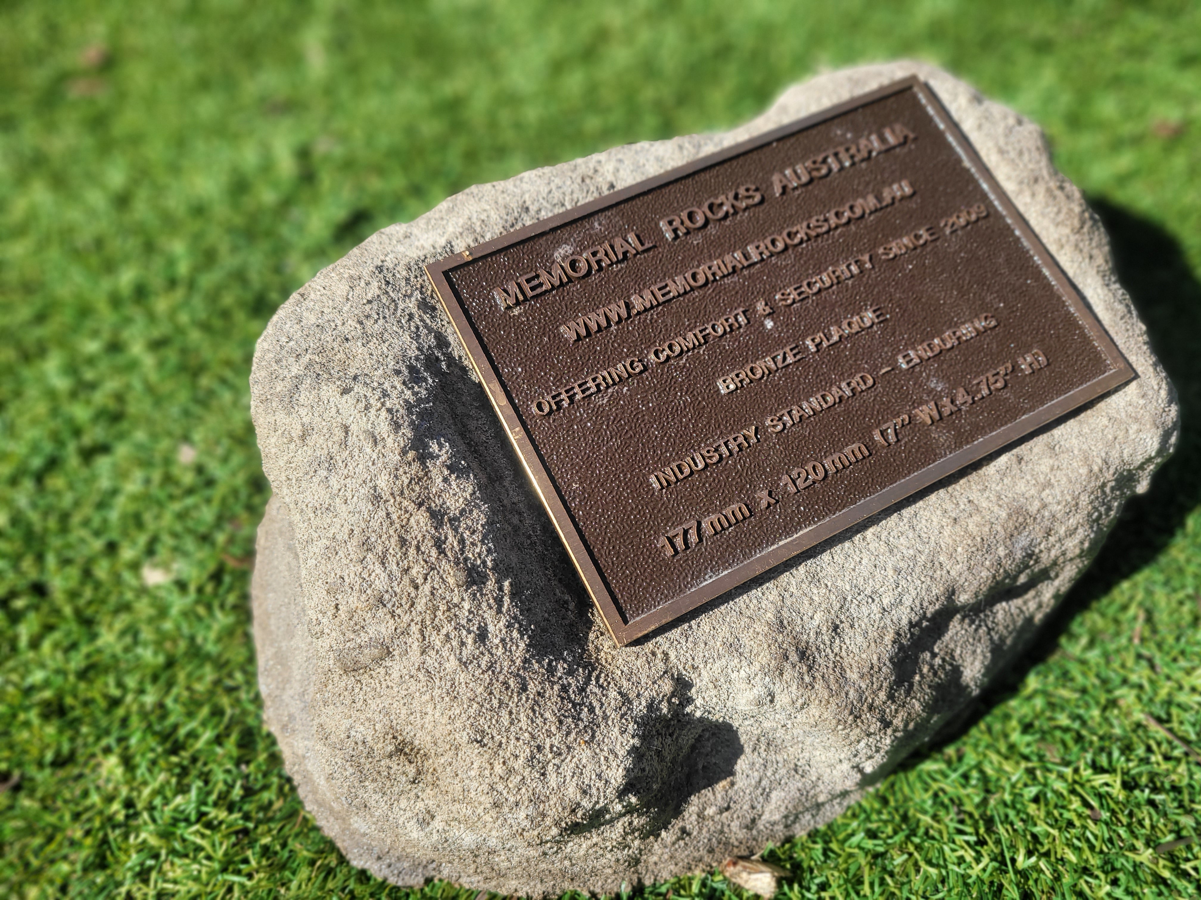 Memorial Paver Stone 1886 (Not an Urn) (plaque sold separately)