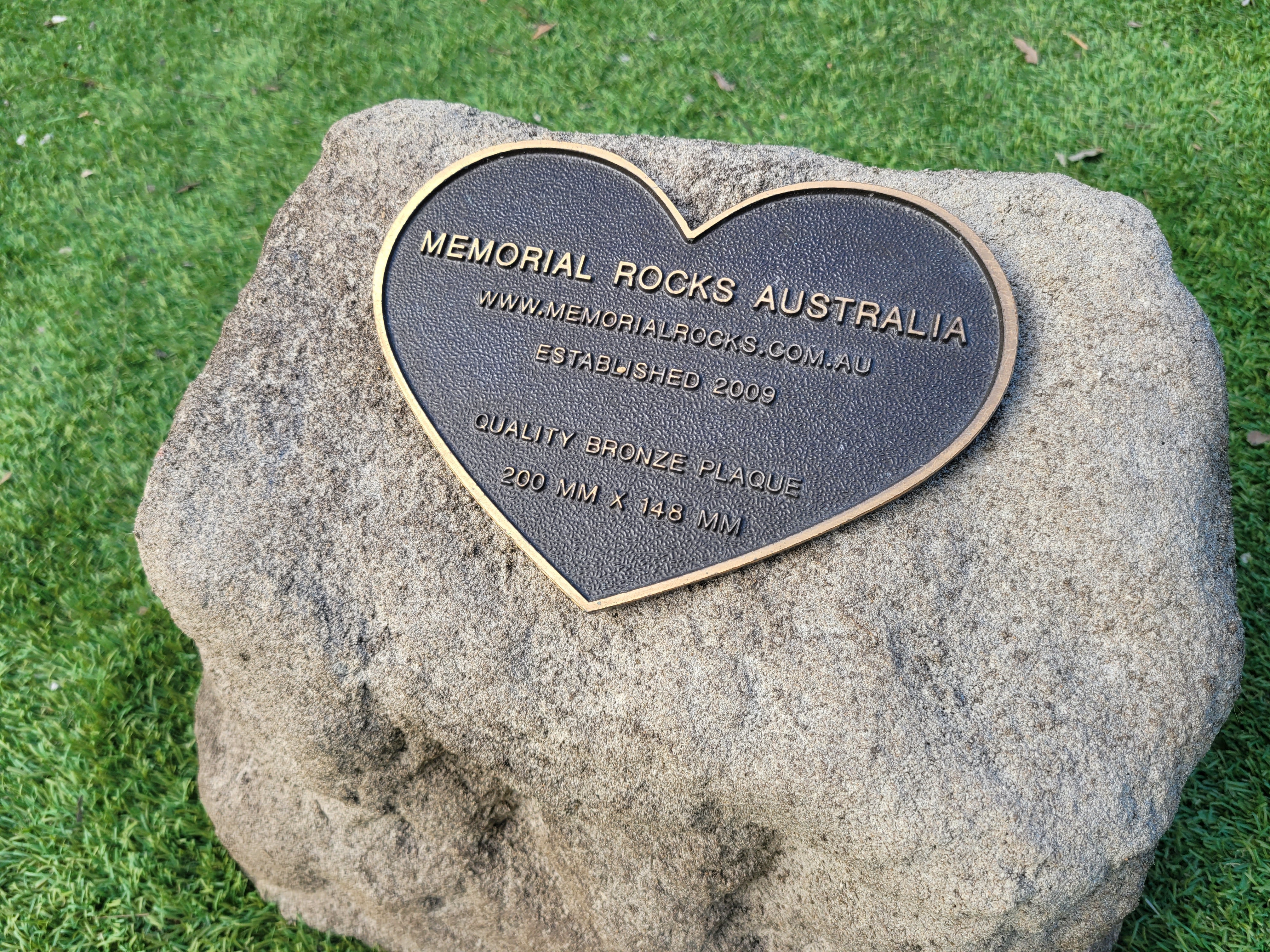 Memorial Rock Urn 1900  Large Natural Riversand