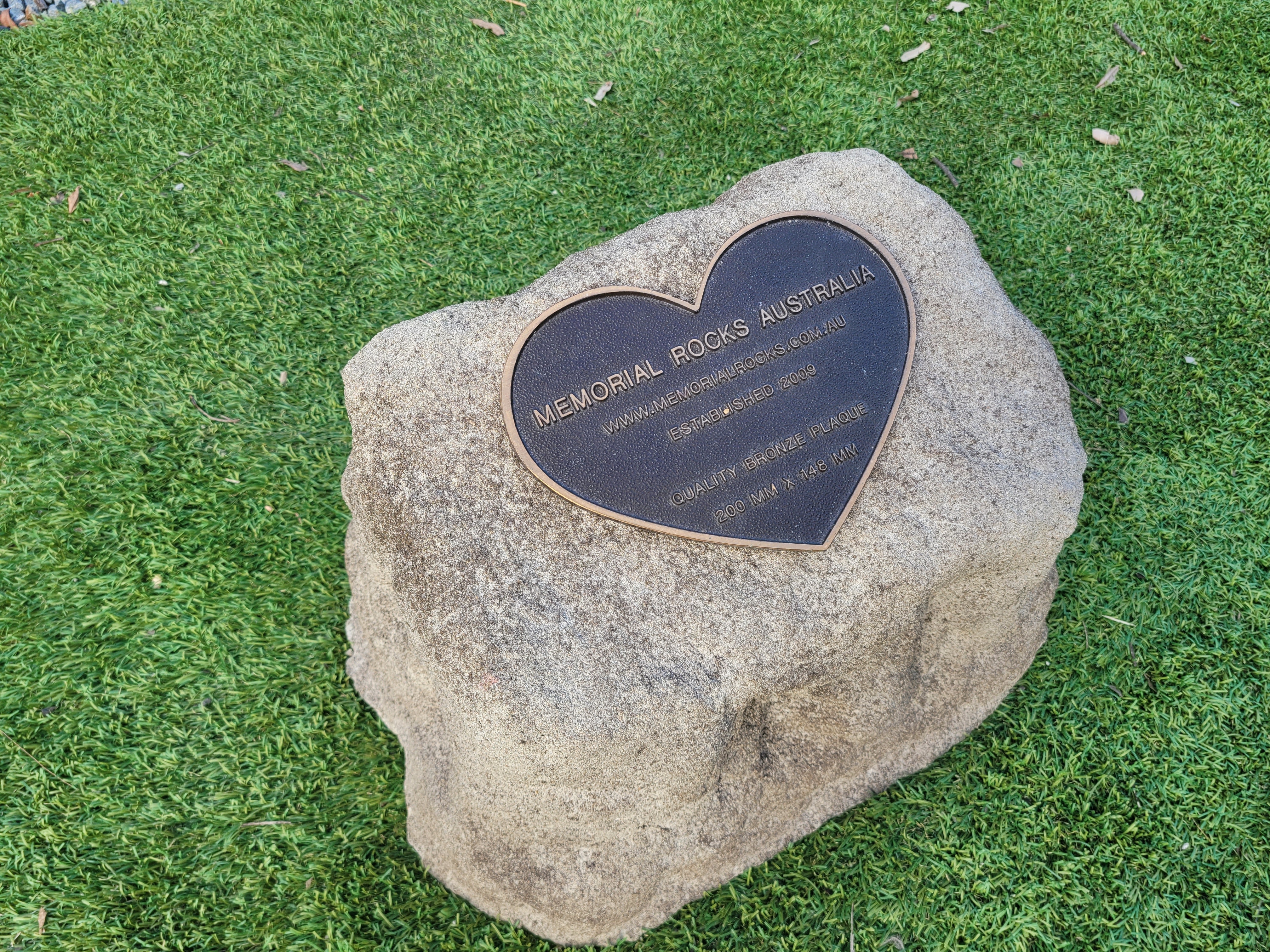 Memorial Rock Urn 1900  Large Natural Riversand