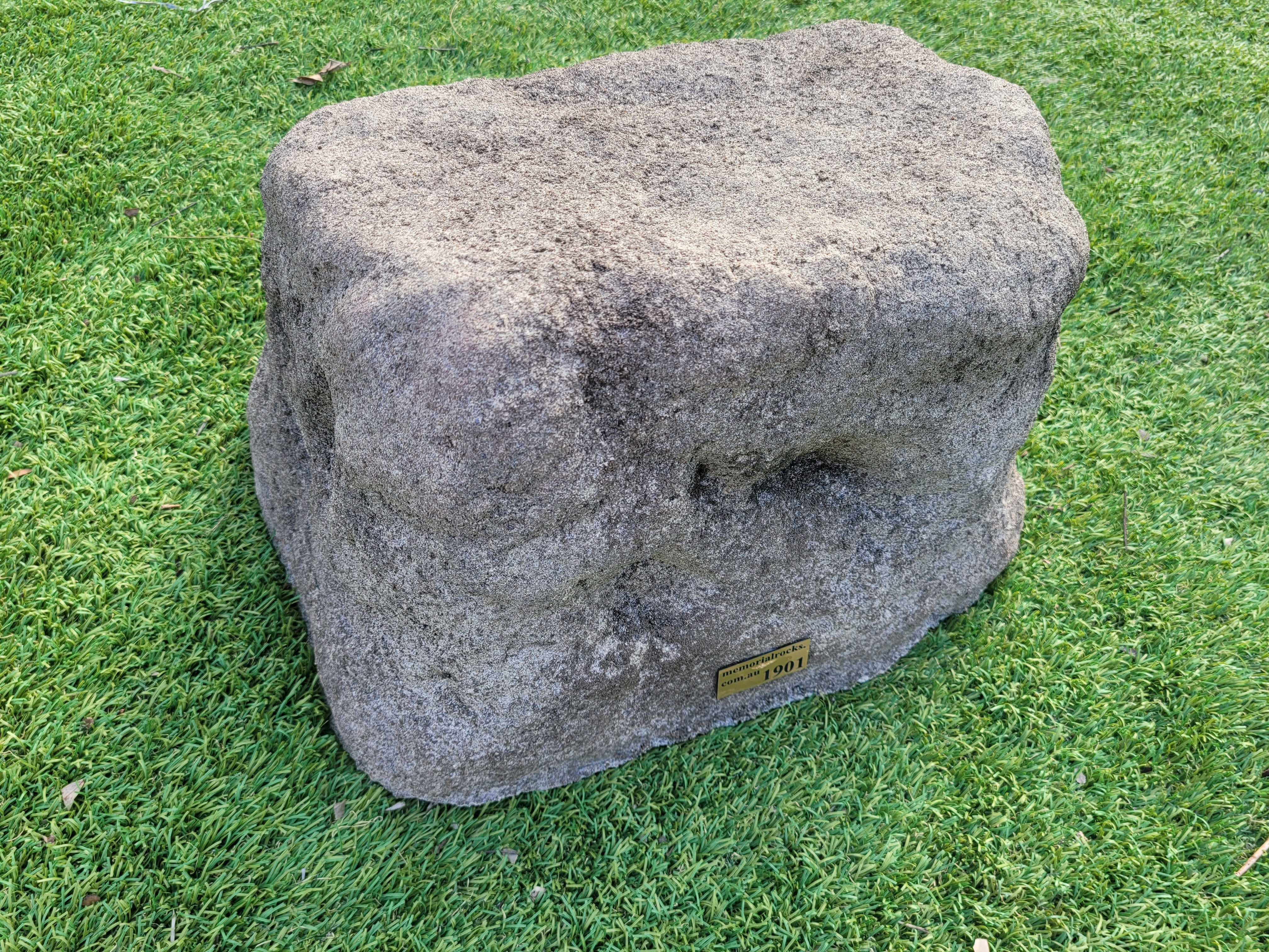 Memorial Rock Urn 1901  Large Natural Riversand