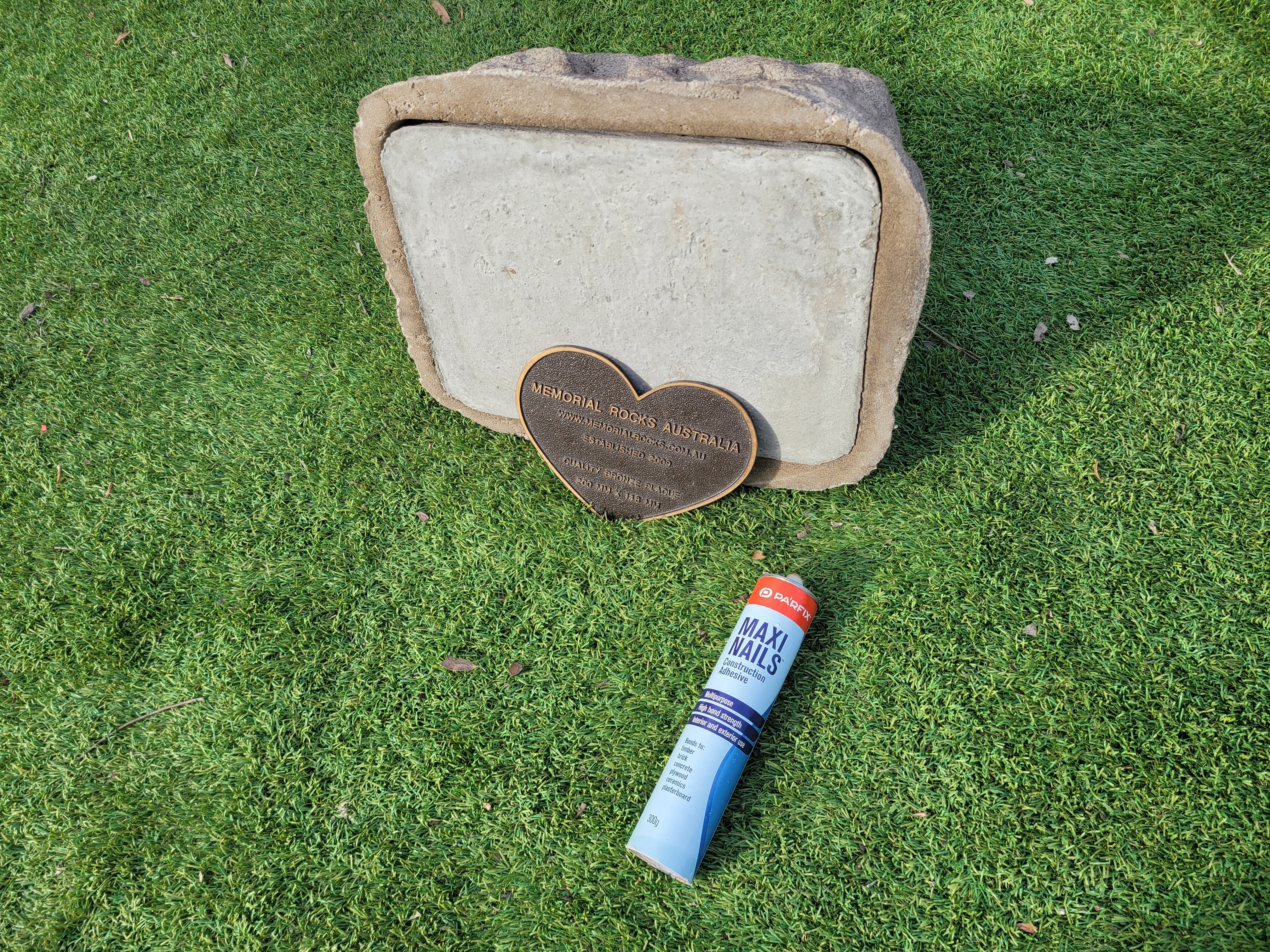 Memorial Rock Urn 1901  Large Natural Riversand