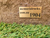 Memorial Rock Urn 1904 Large Double Natural Riversand