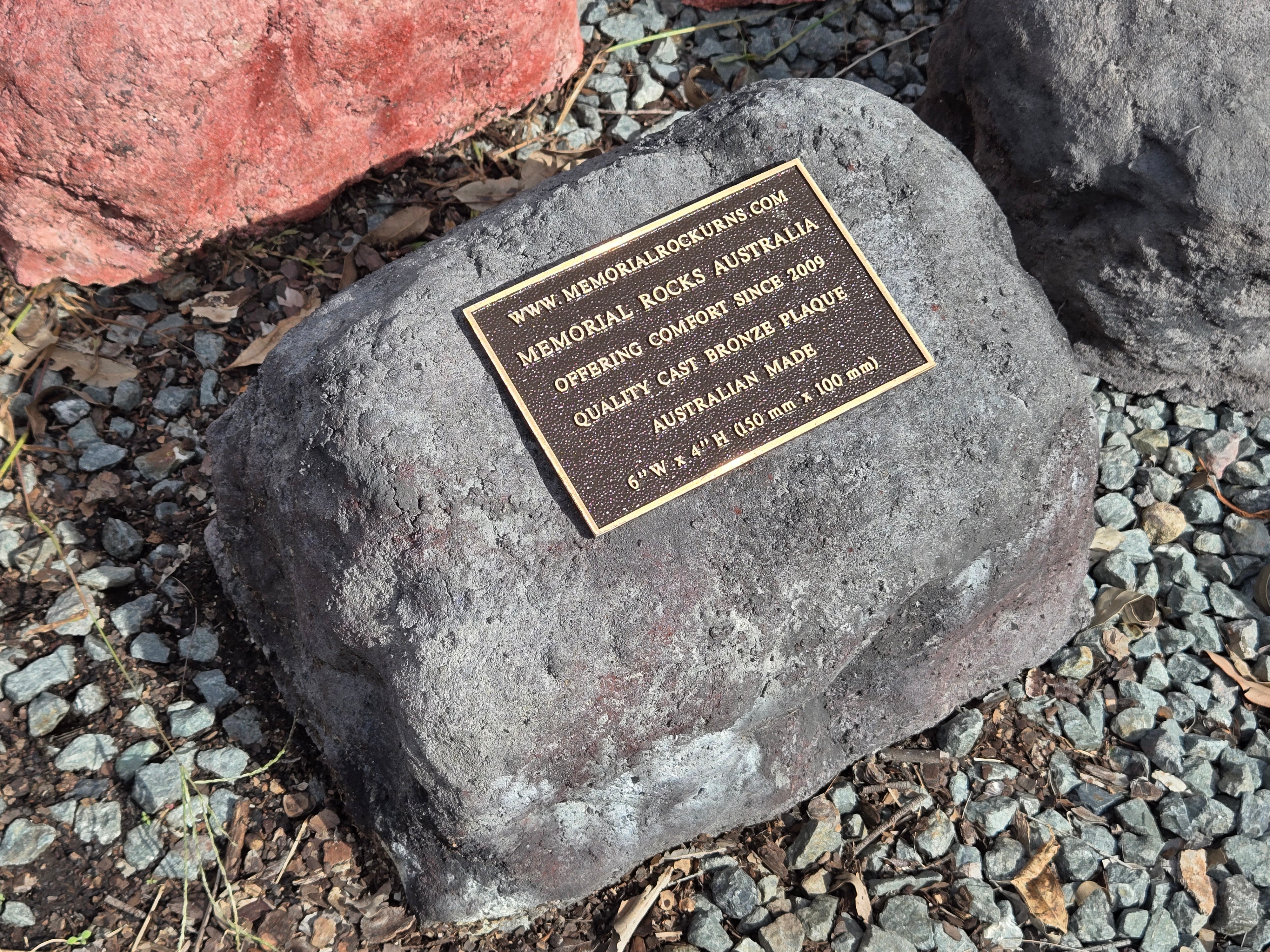 Memorial Rock Urn  2146 Regular Black