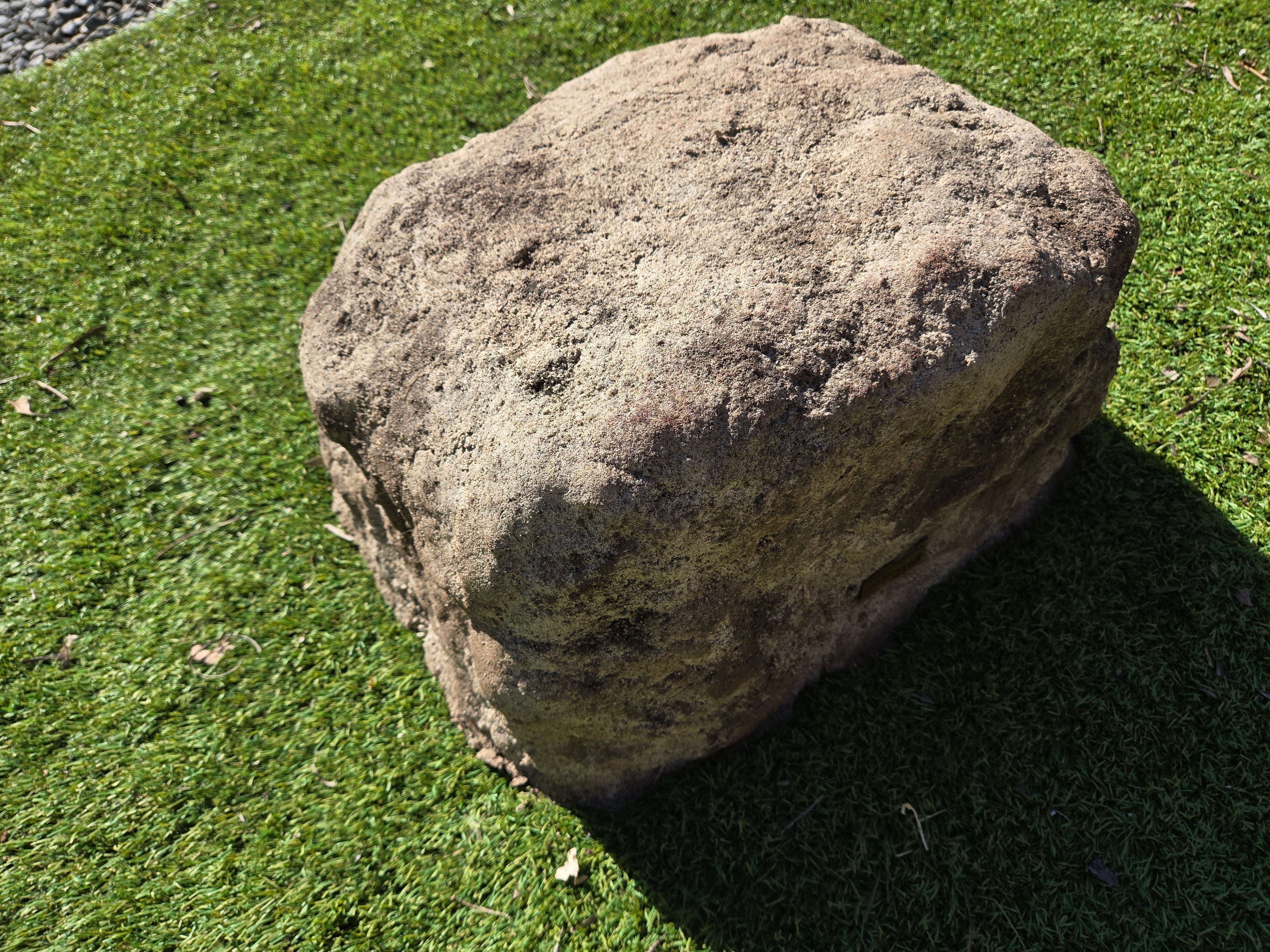 Memorial Rock Urn 2168 Large Double Natural Riversand