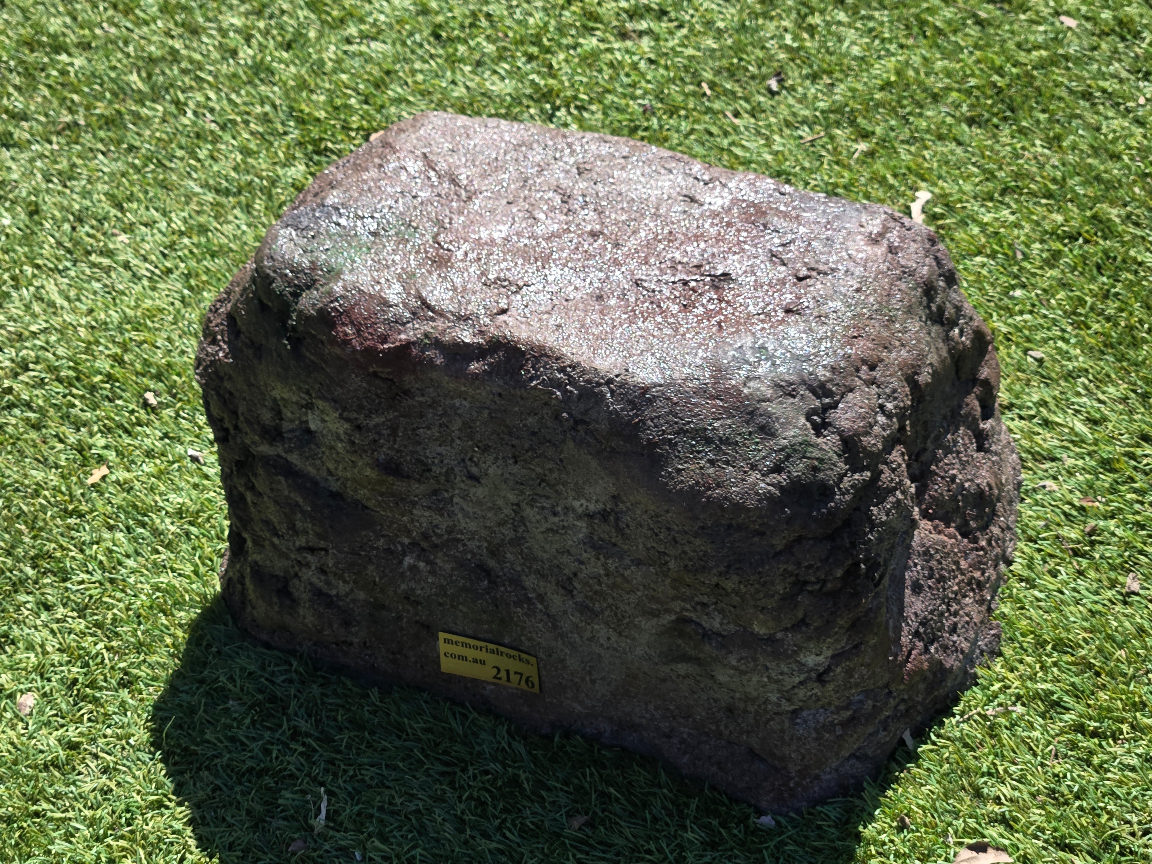 Memorial Rock Urn 2176  Medium Black