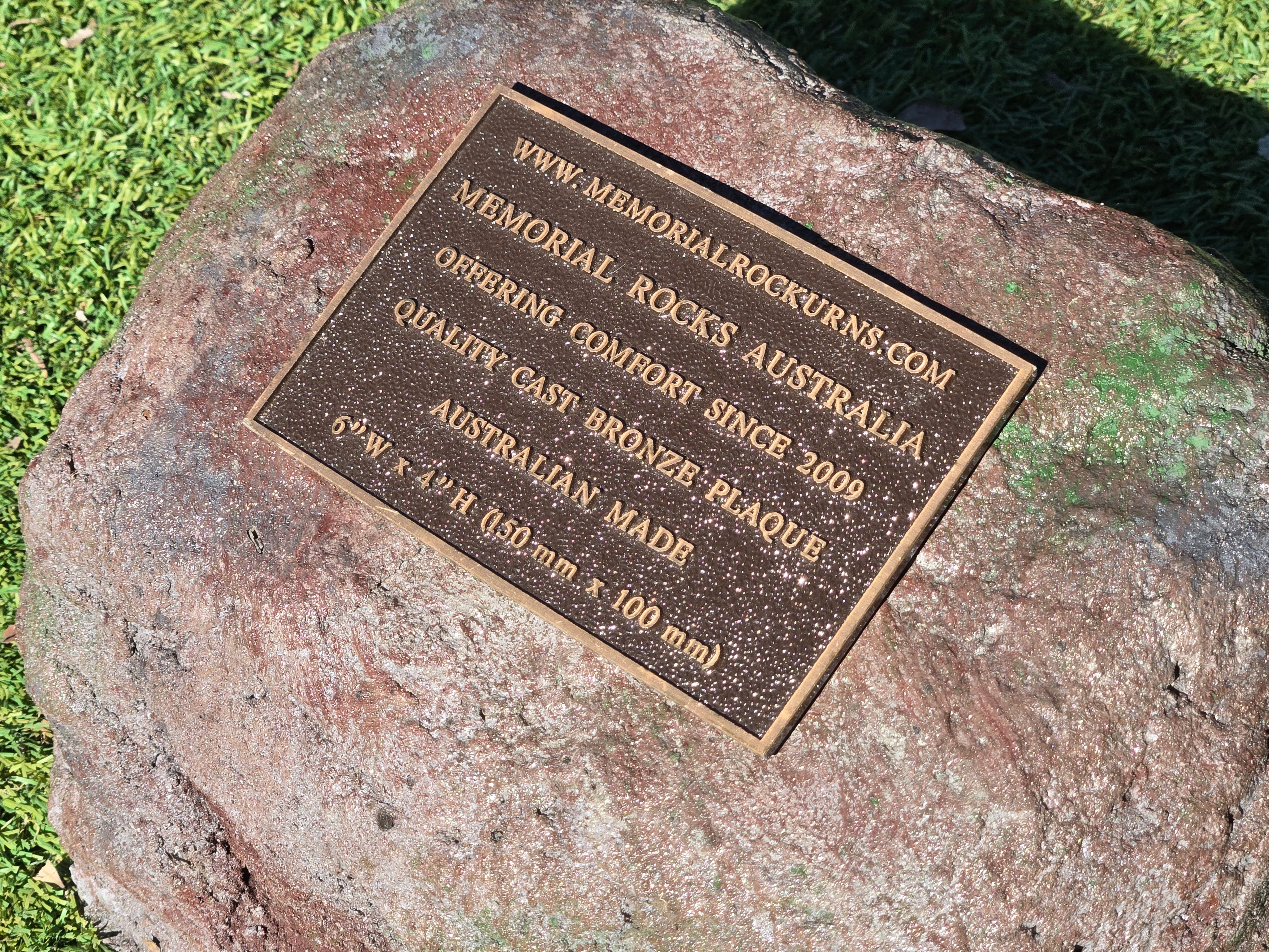 Memorial Rock Urn 2176  Medium Black