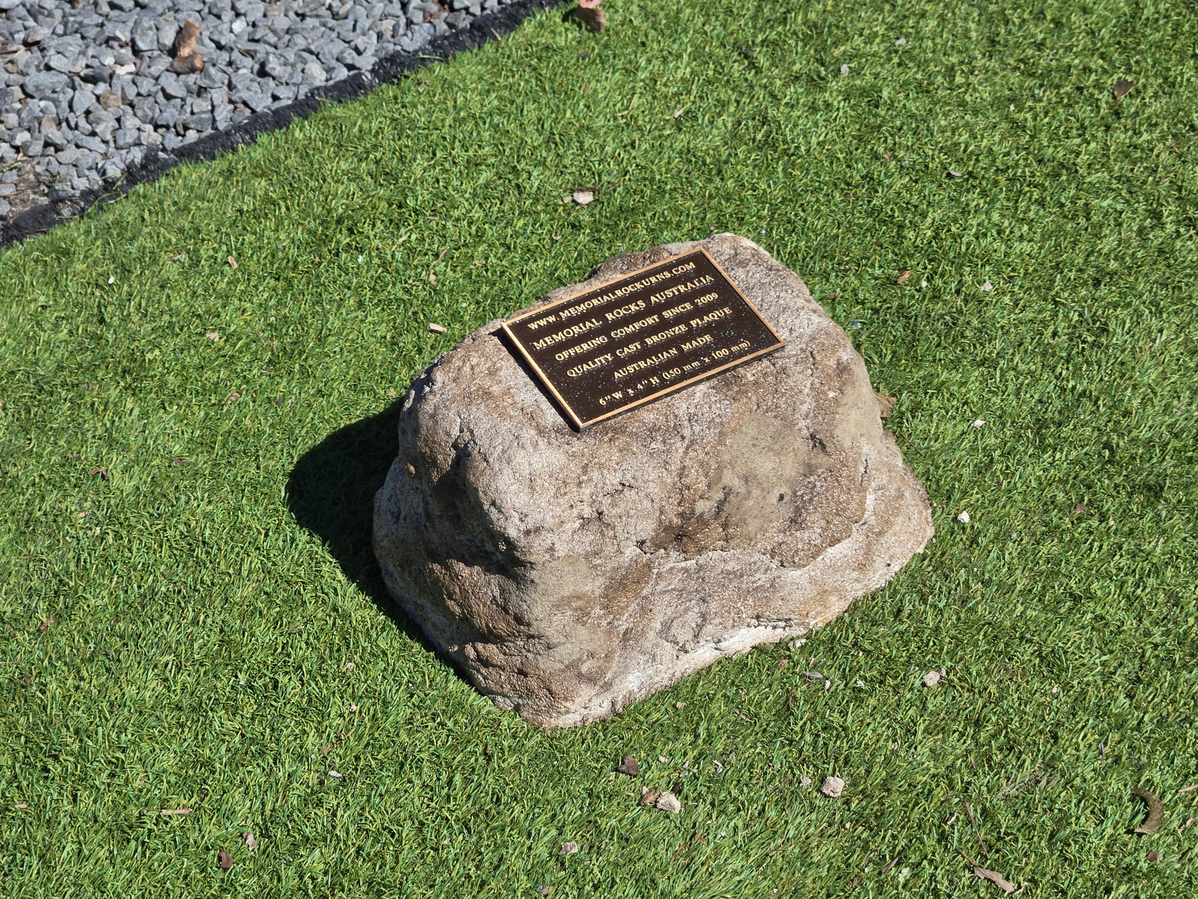 Memorial Rock Urn  2177 Regular Natural Riversand