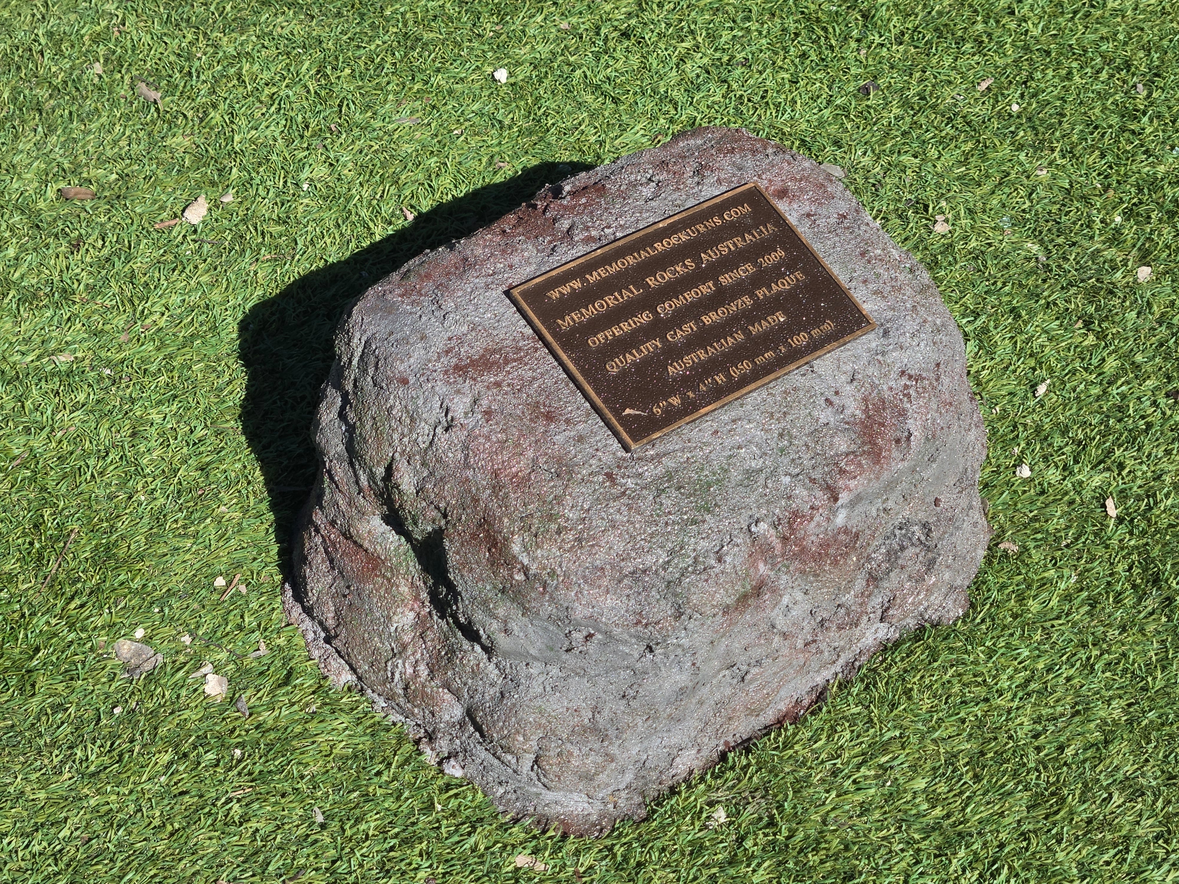 Memorial Rock Urn  2183 Regular Black