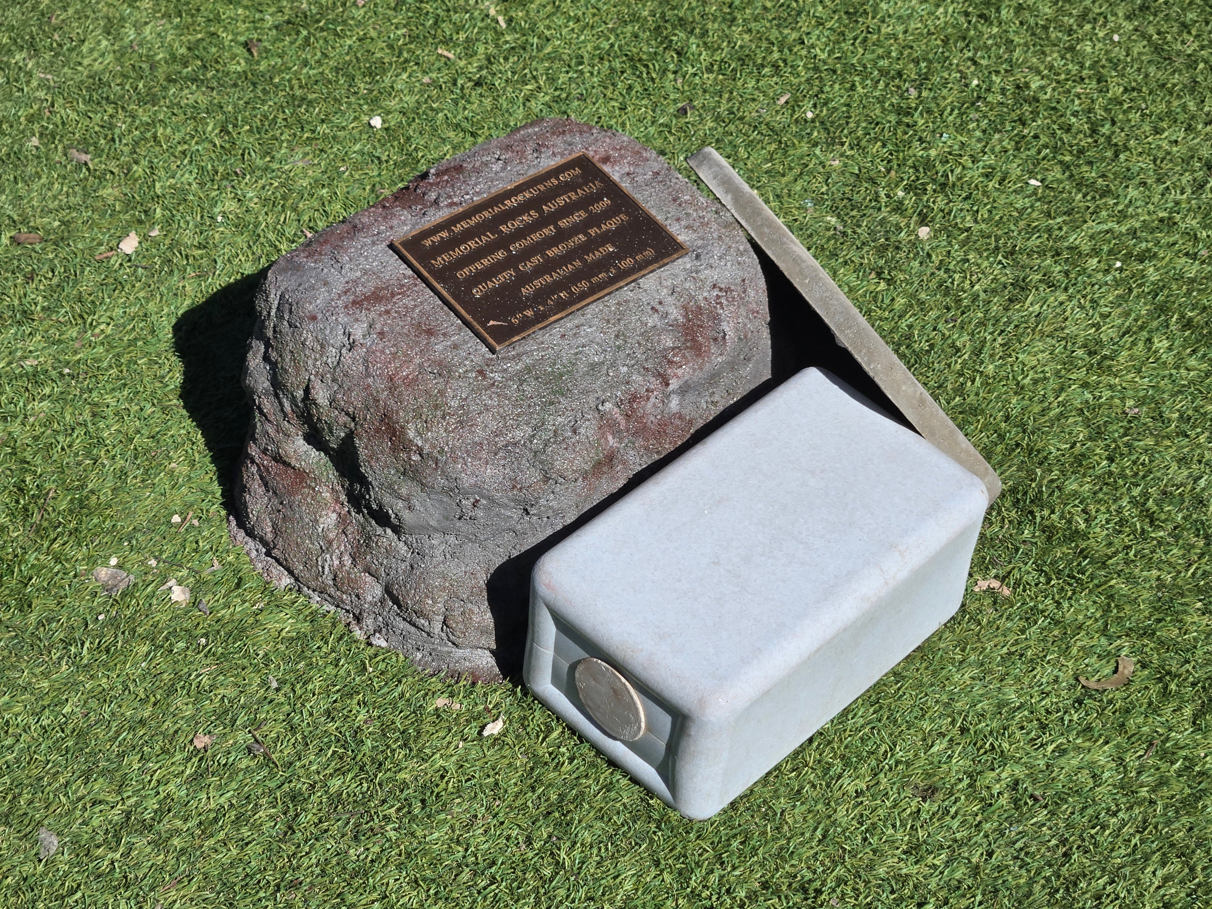 Memorial Rock Urn  2183 Regular Black