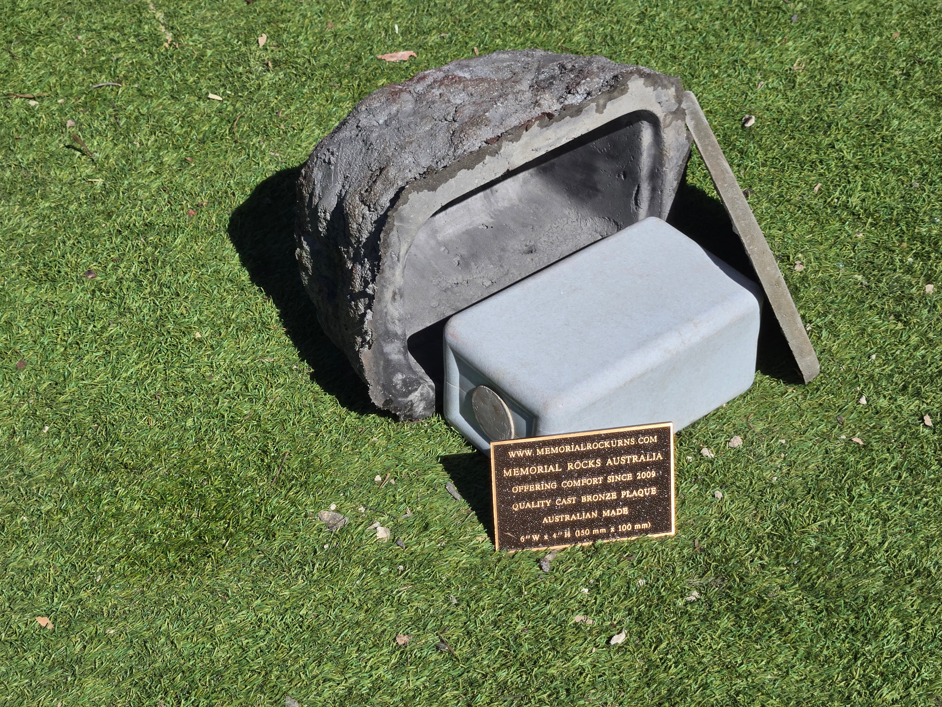 Memorial Rock Urn  2183 Regular Black