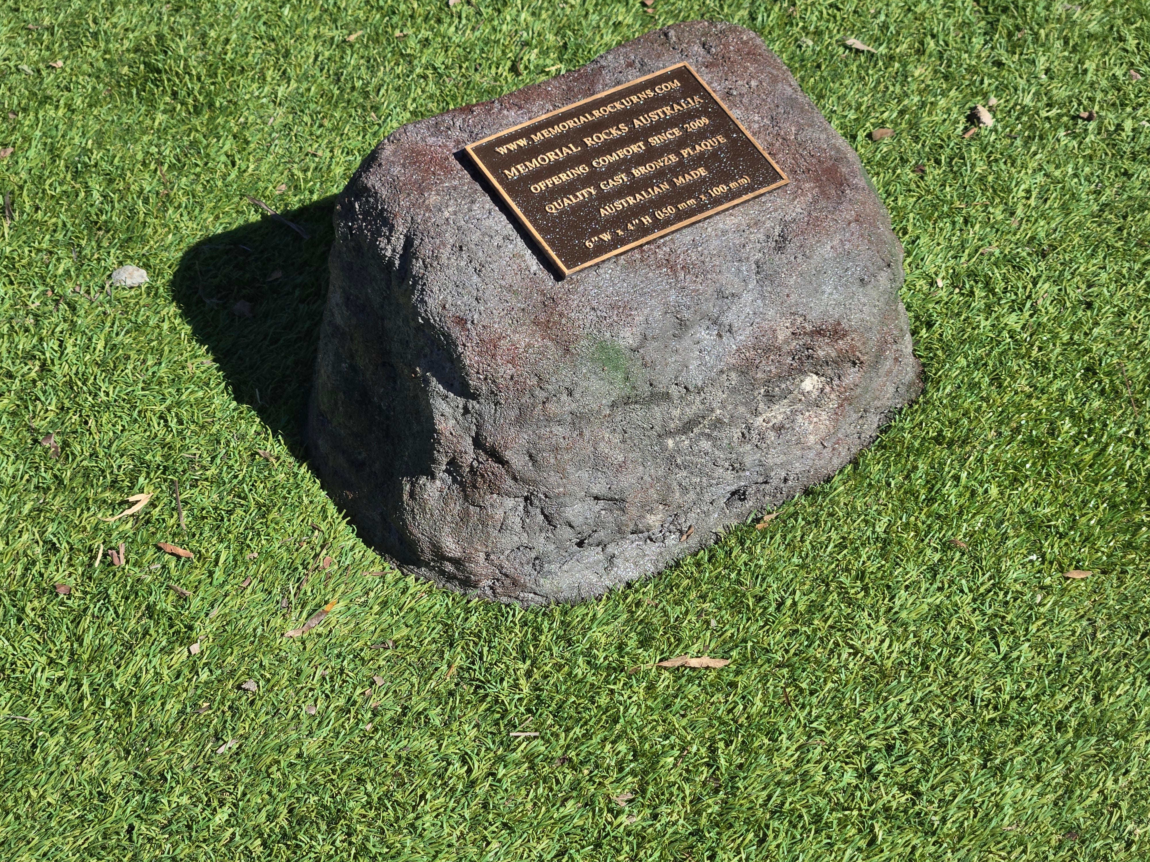 Memorial Rock Urn  2184 Regular Black