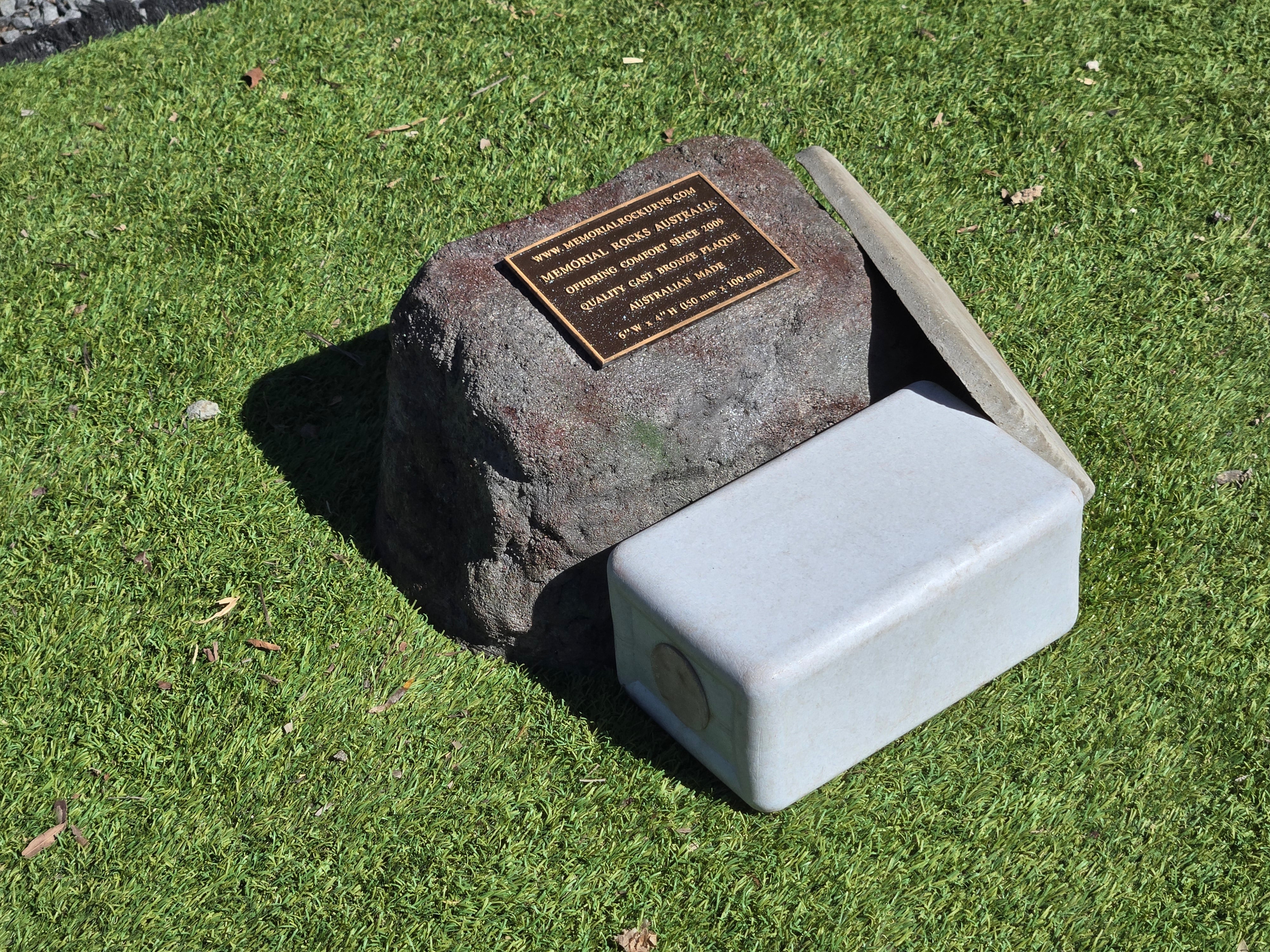 Memorial Rock Urn  2184 Regular Black