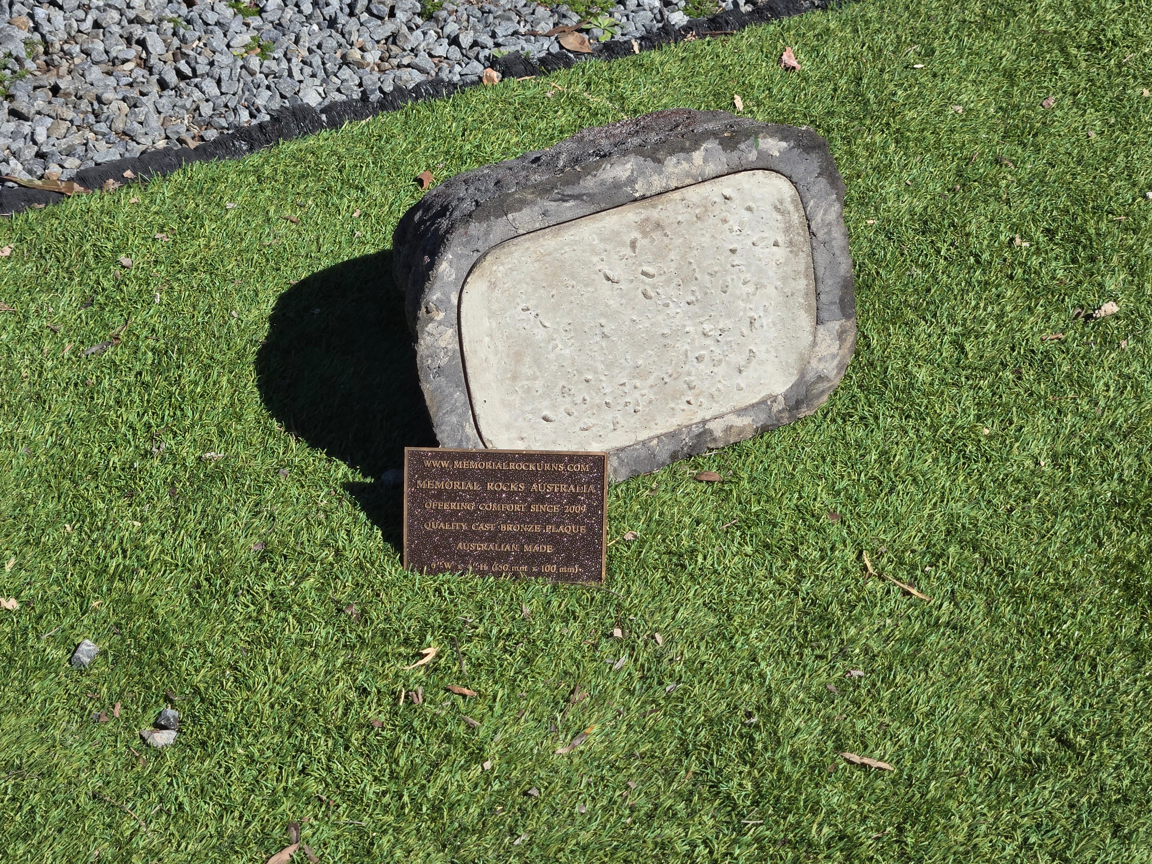 Memorial Rock Urn  2184 Regular Black