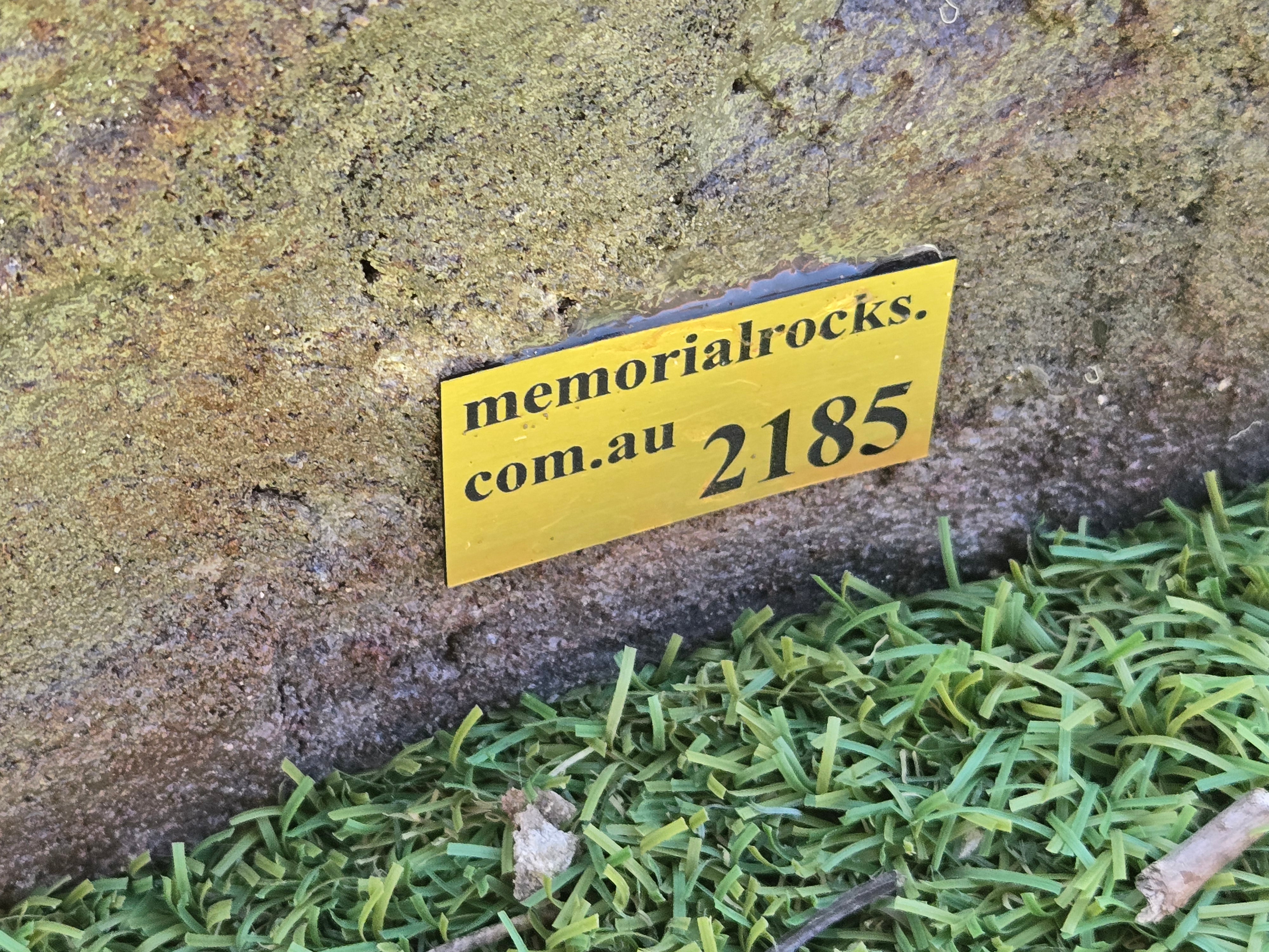 Memorial Rock Urn  2185 Regular Black