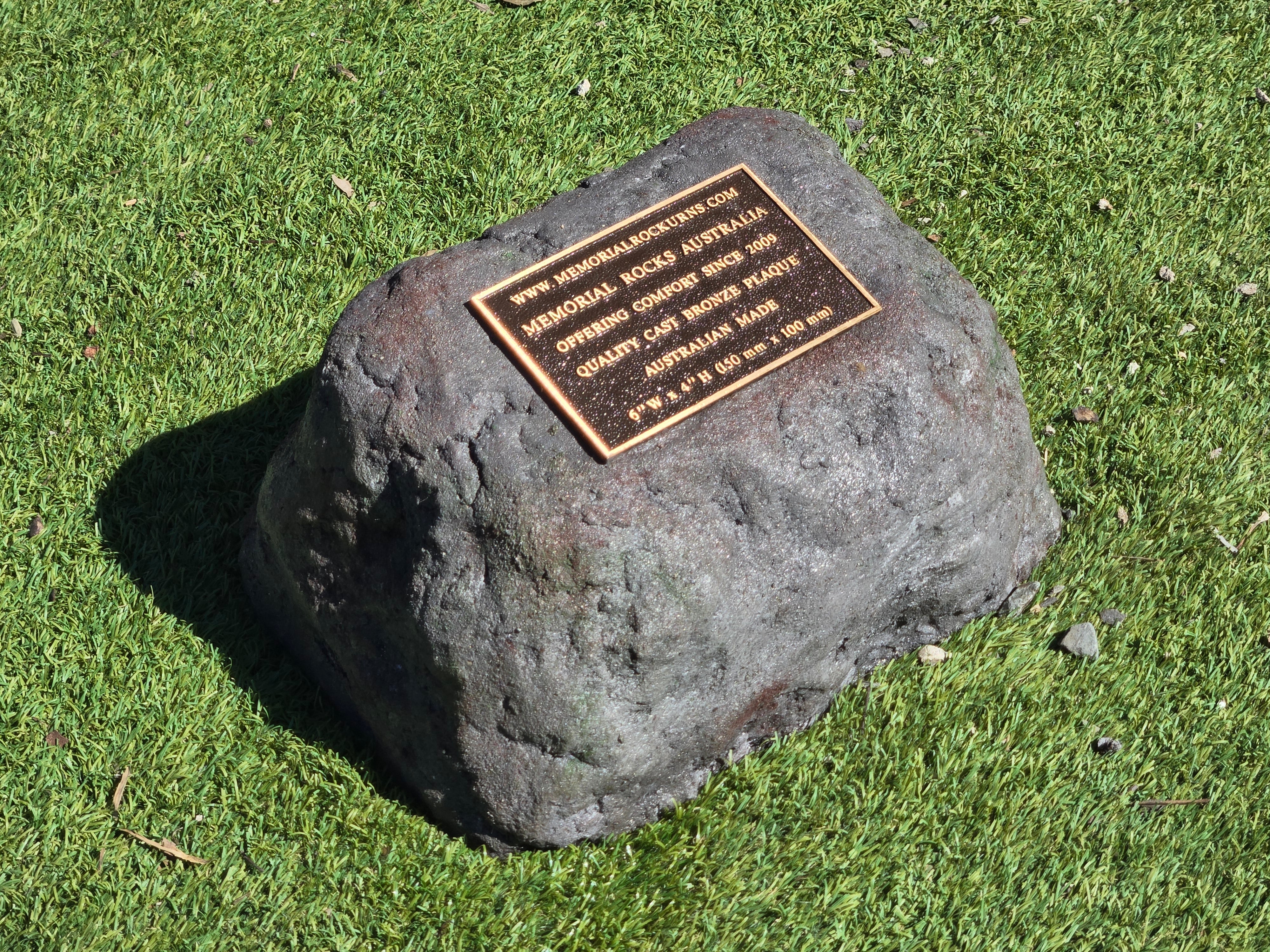 Memorial Rock Urn  2185 Regular Black