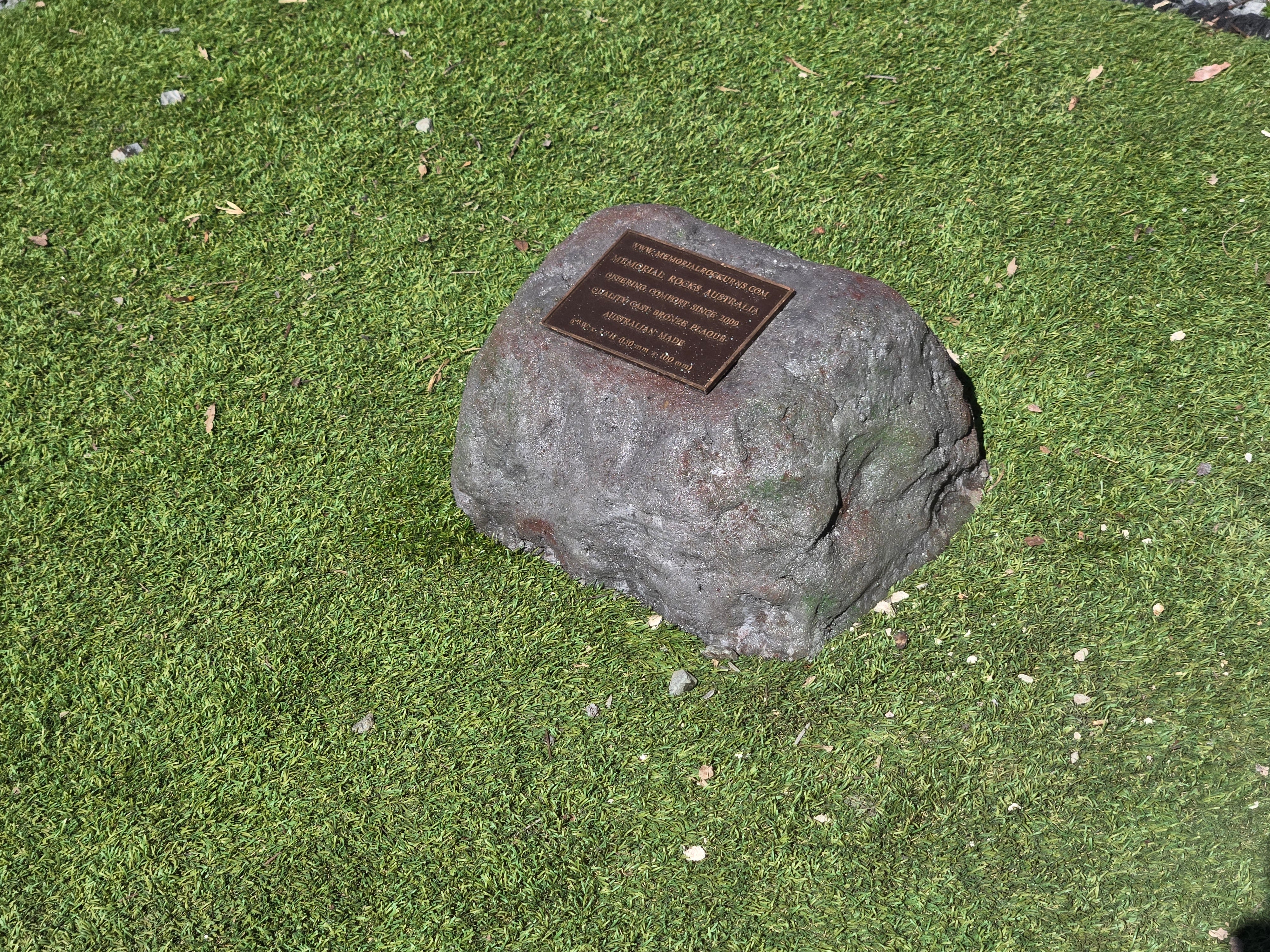 Memorial Rock Urn  2185 Regular Black