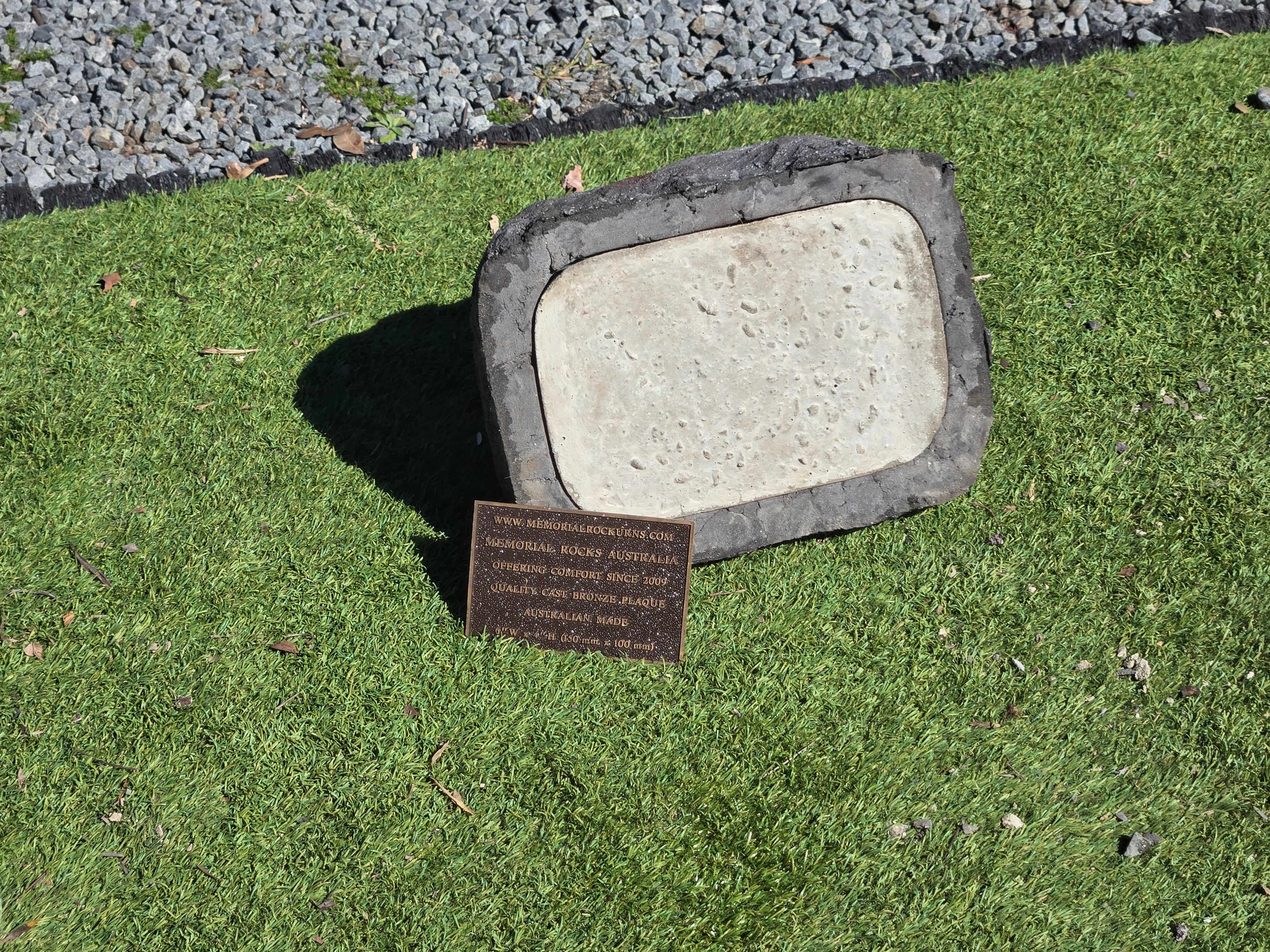 Memorial Rock Urn  2185 Regular Black