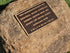 Memorial Rock Urn  2187 Regular Sandstone