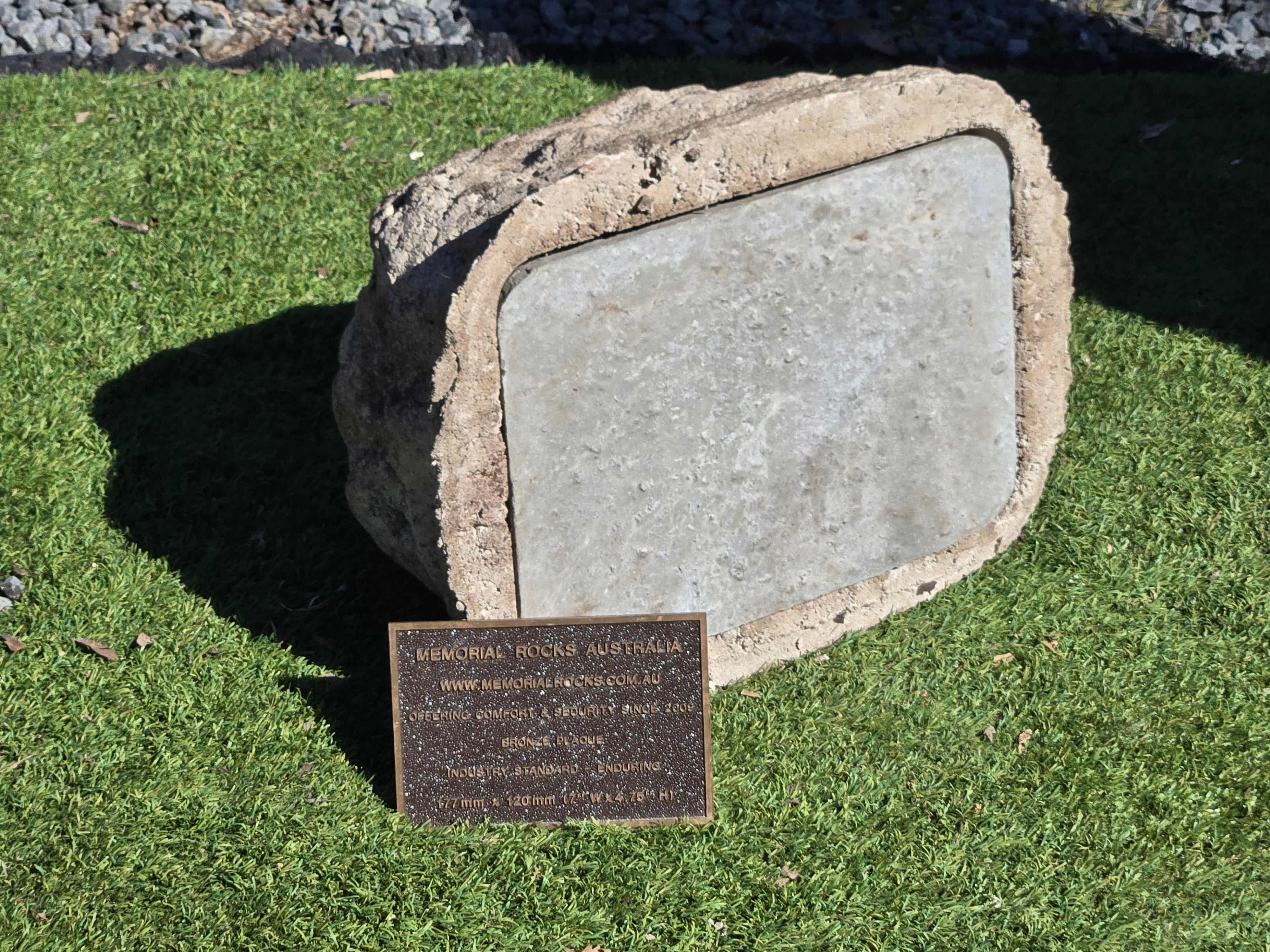 Memorial Rock Urn 2191 Large Natural Riversand