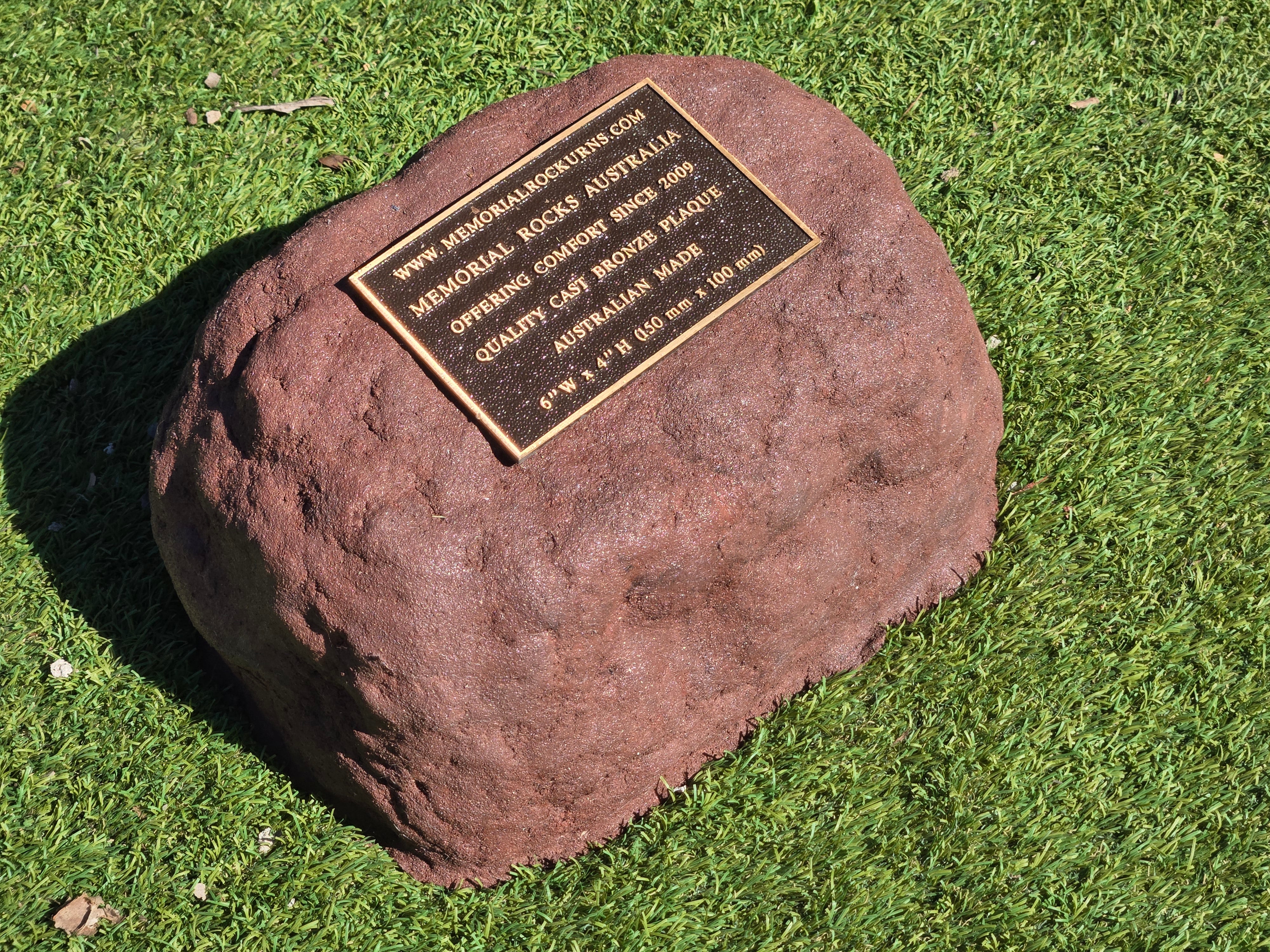 Memorial Rock Urn  2194 Regular Brown
