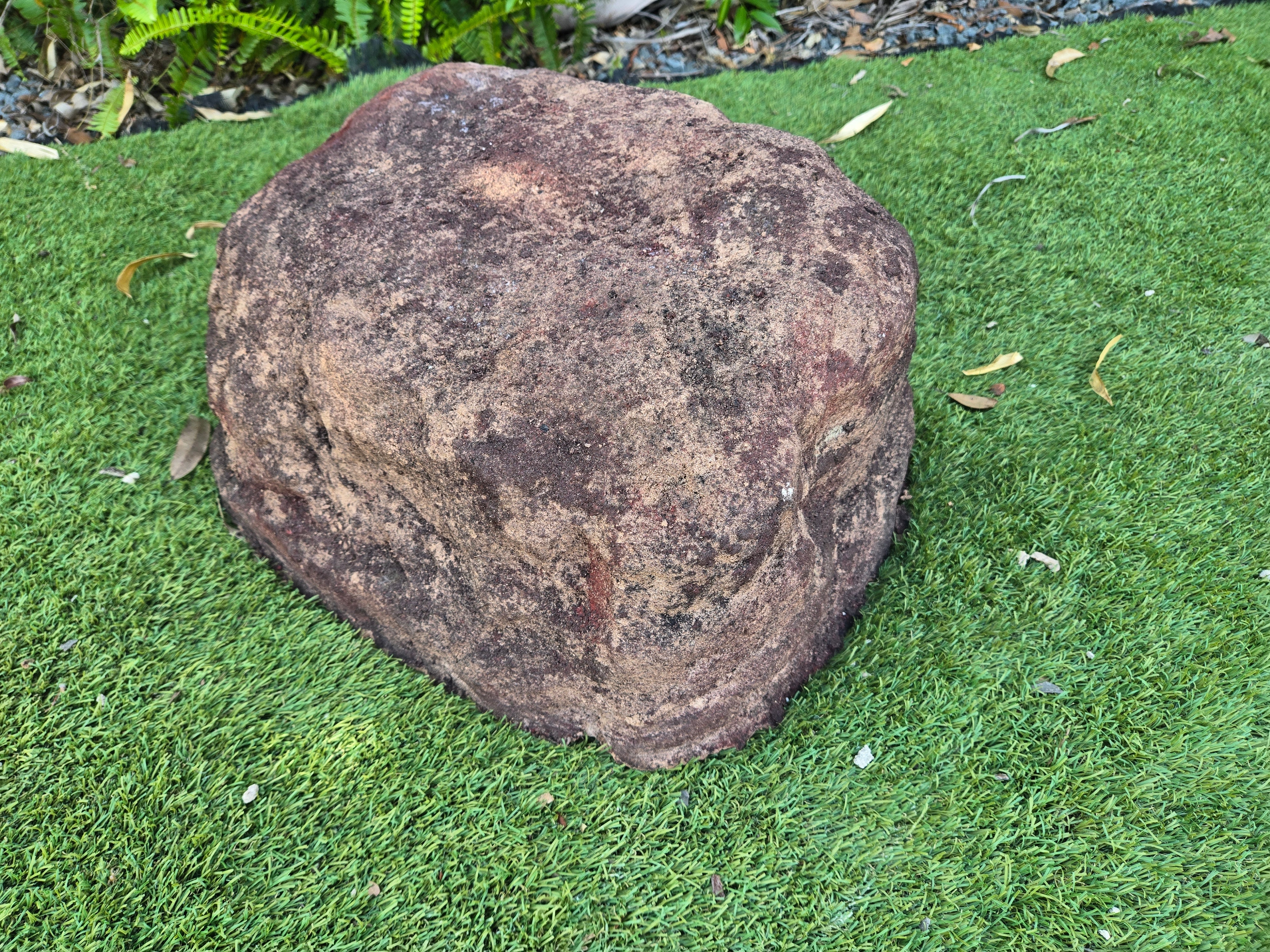 Memorial Rock Urn 2198 Large Double Brown